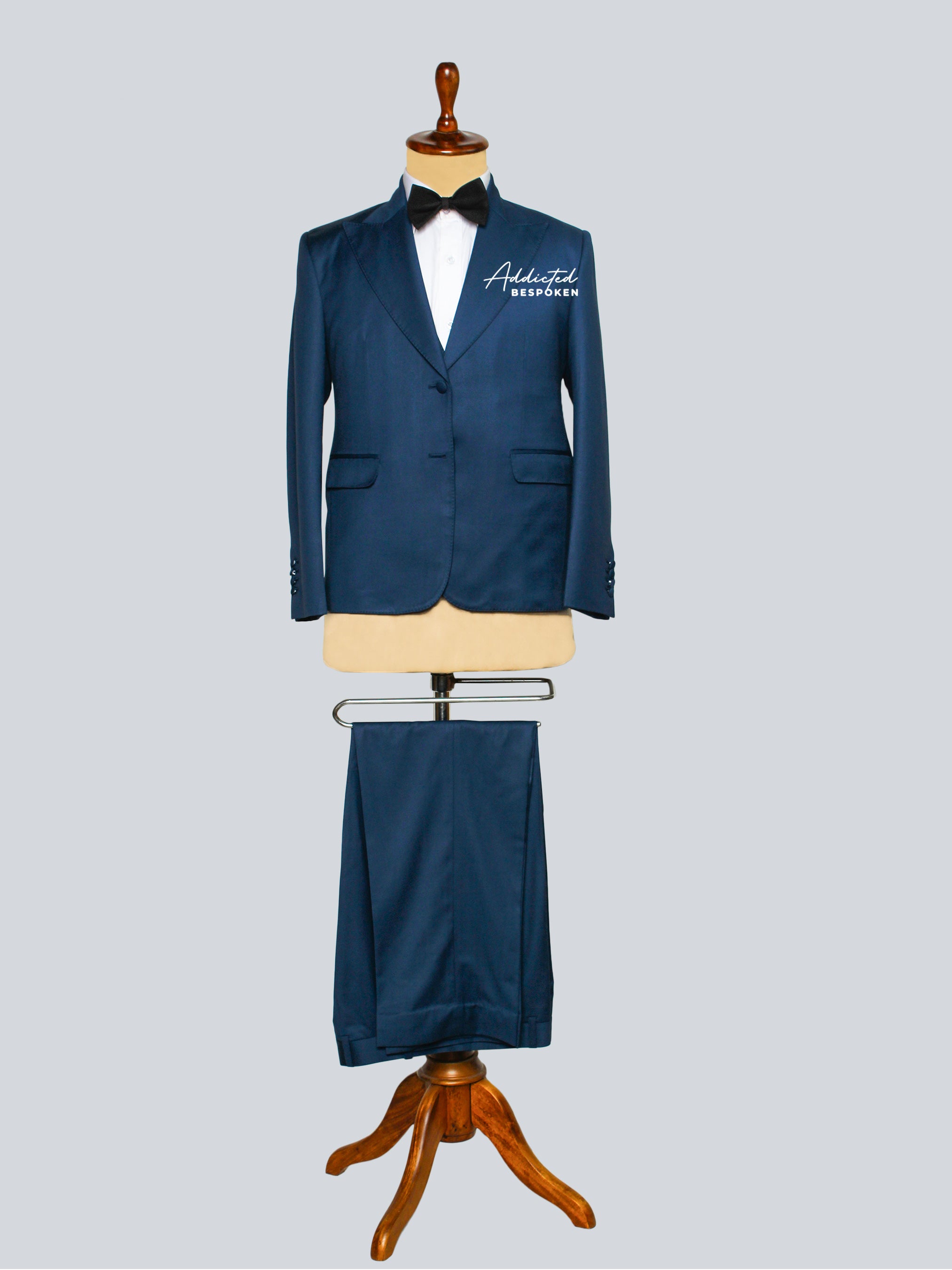 Evening Glow Navy Suit Addicted Bespoken