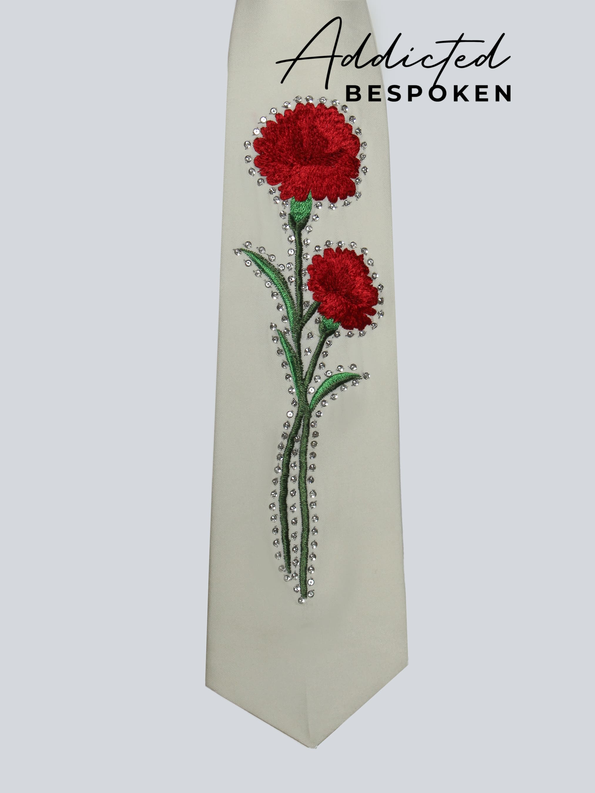 Phoenix Flame Embroidered Suit Addicted Bespoken