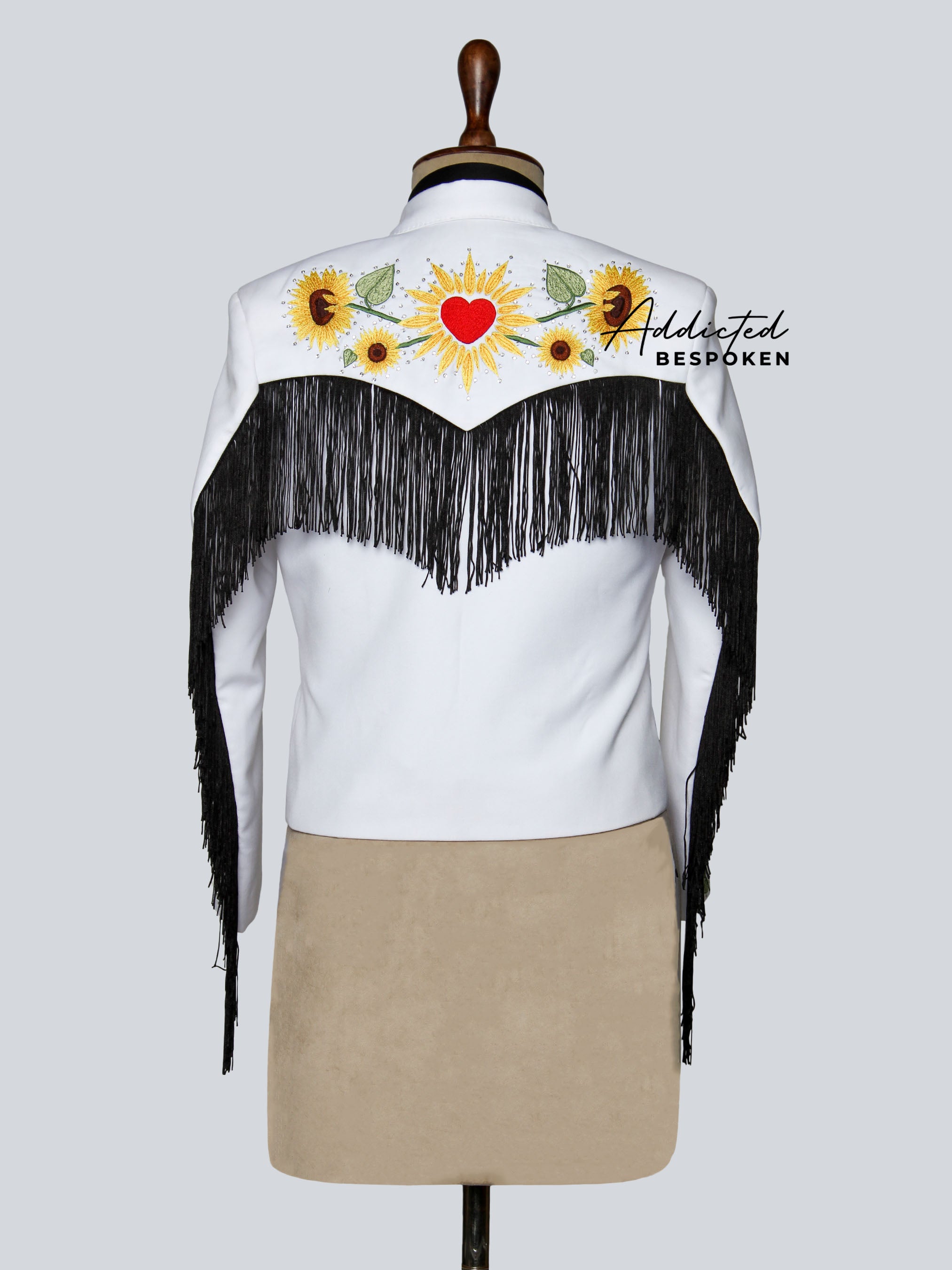 Sunflower Embroidered Suit Addicted Bespoken