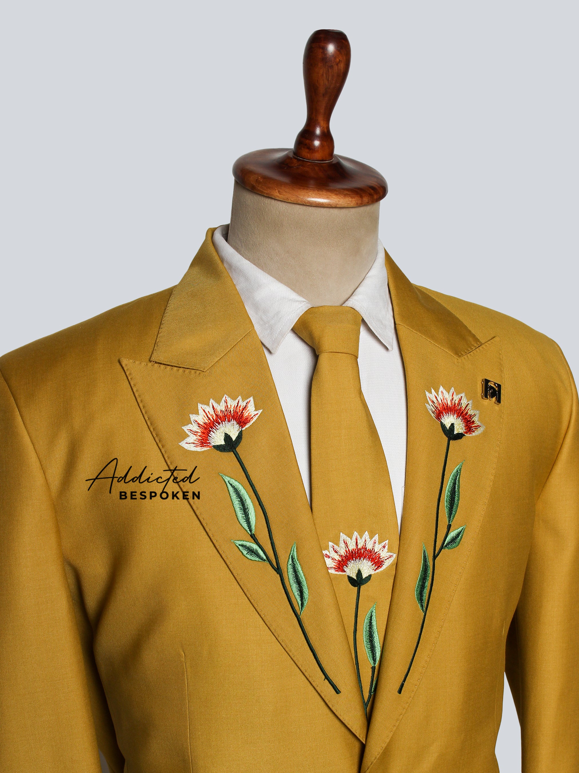 Sunlit Meadow Statement Floral Suit