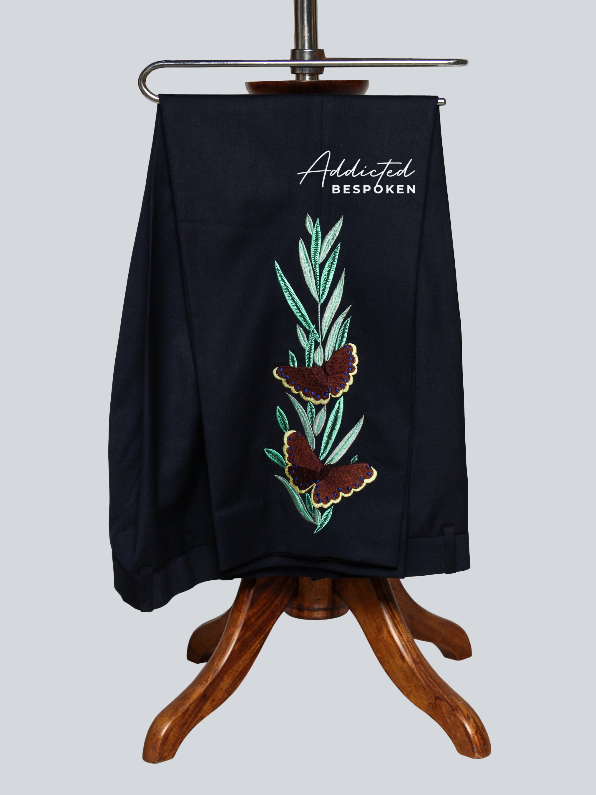 Midnight Bloom Embroidered Western Suit Addicted Bespoken