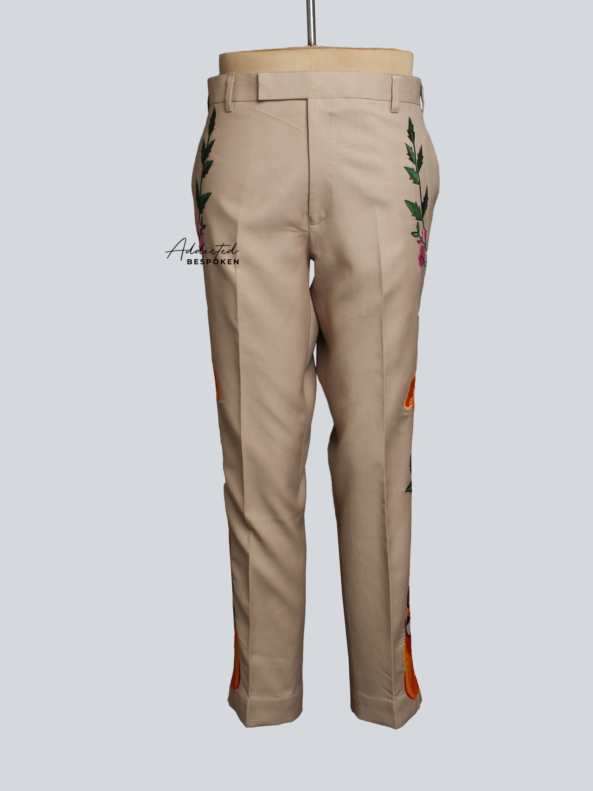 Floral Edge Skull Suit Addicted Bespoken