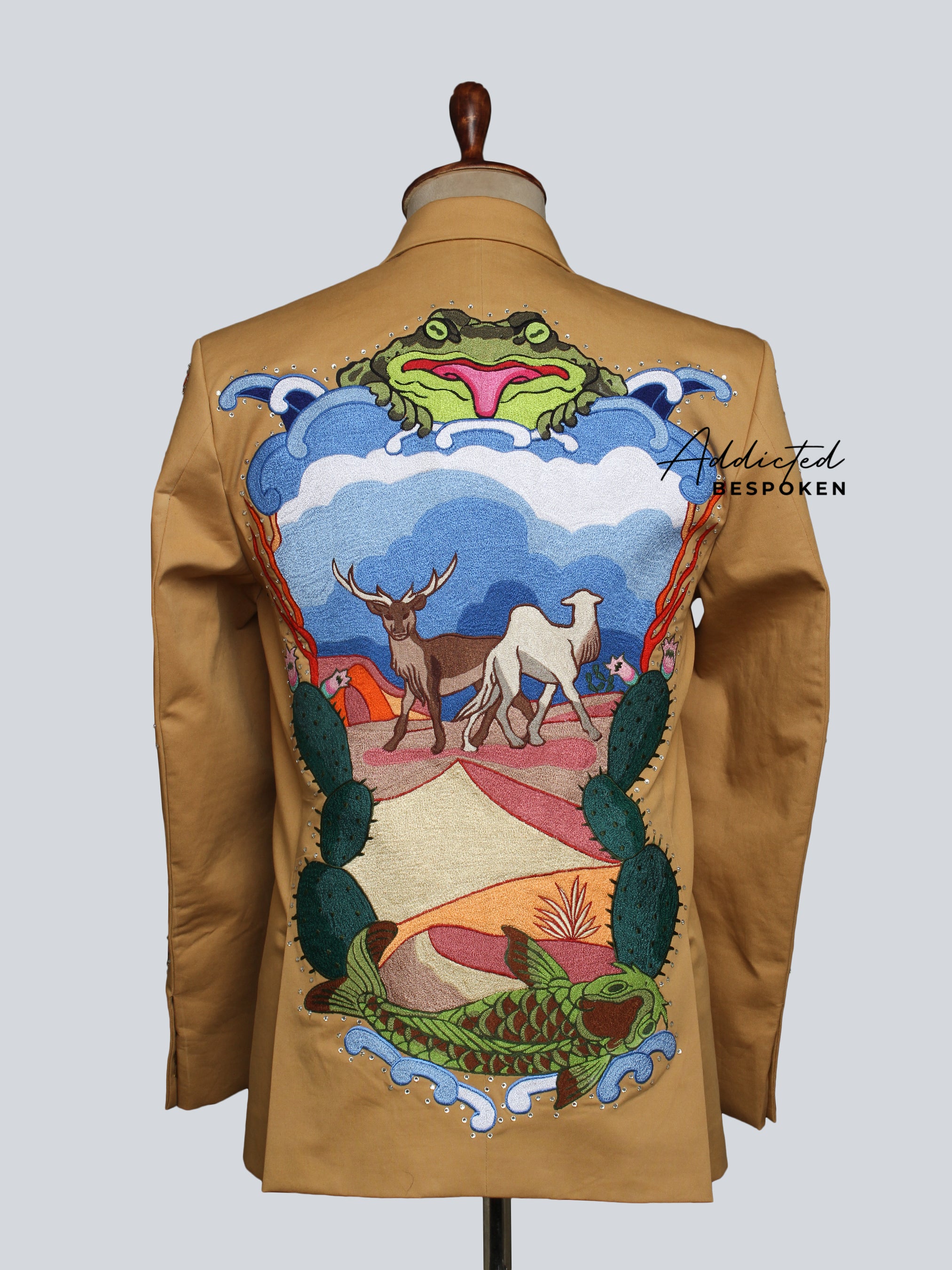 Desert Elegance Statement Suit