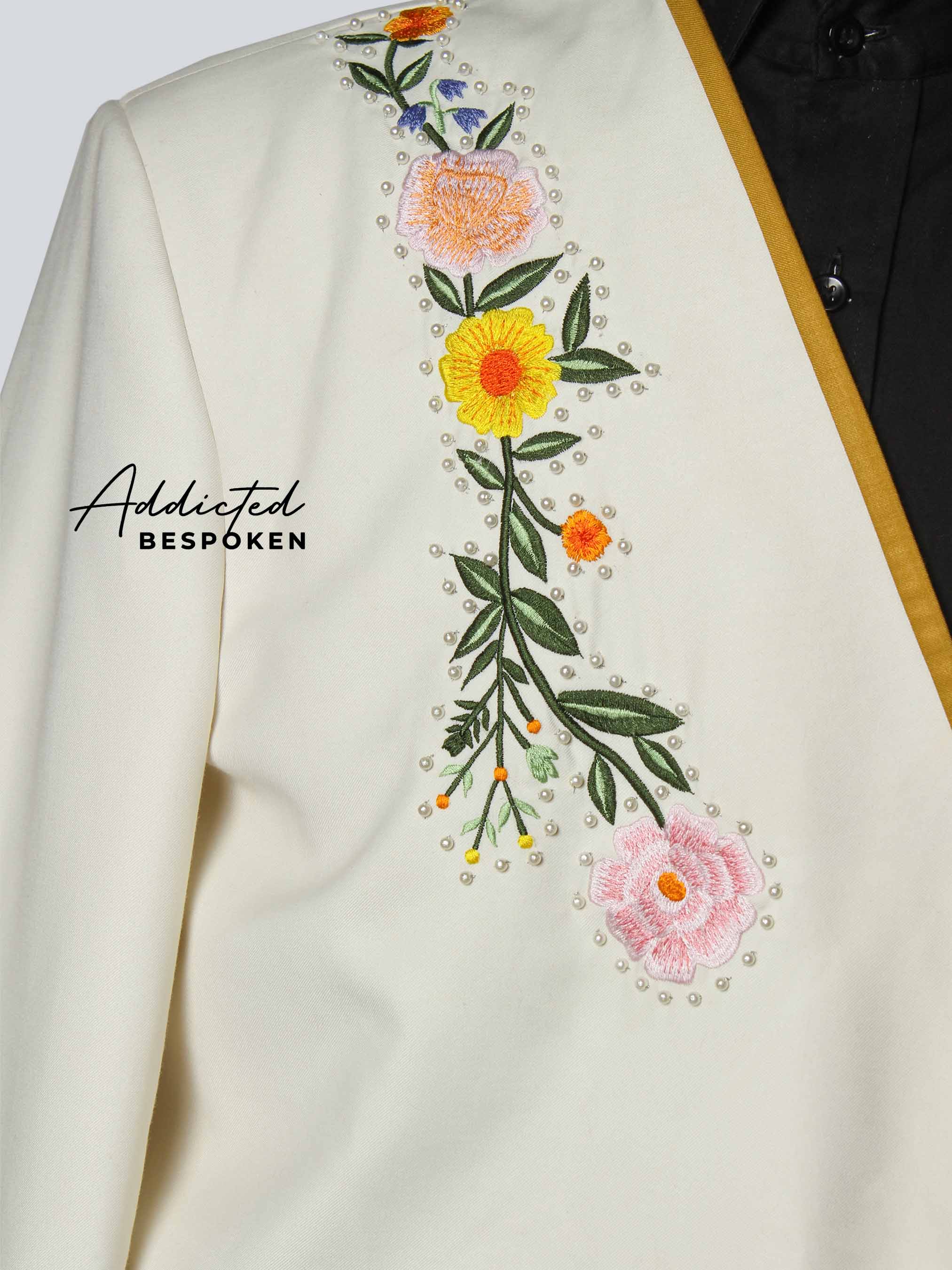 Designer Floral Wedding Suit