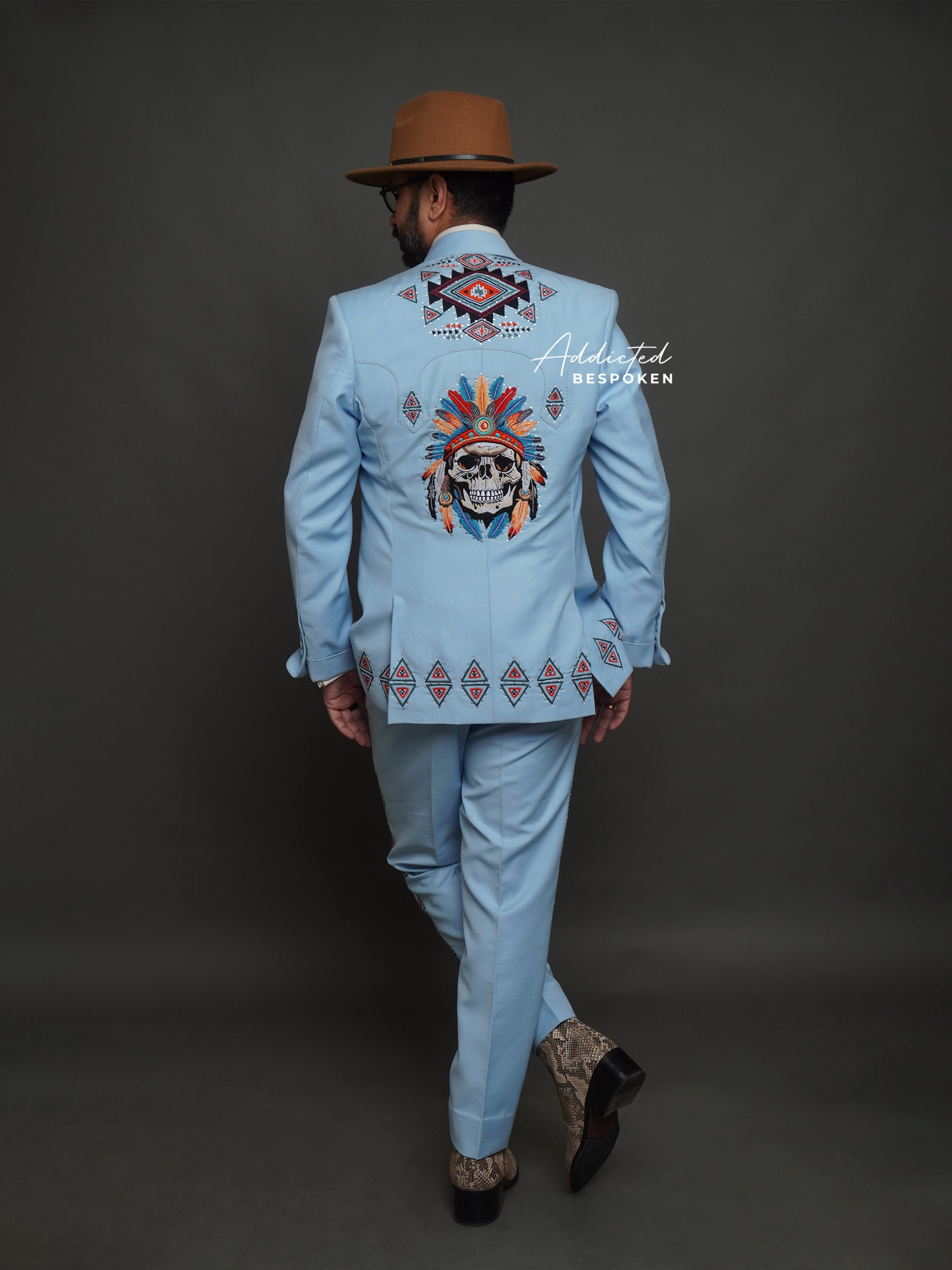 Western-Embroidered Sophistication Suit