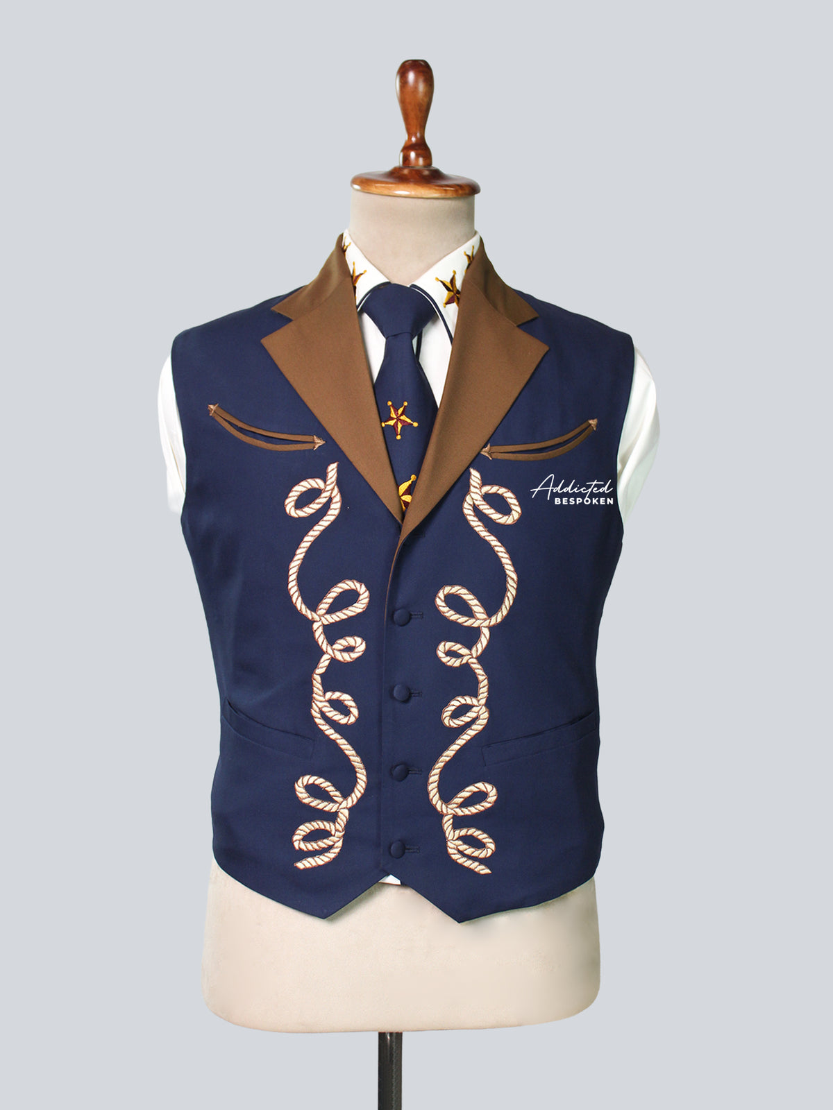 Navy Blue Wedding Suit Addicted Bespoken