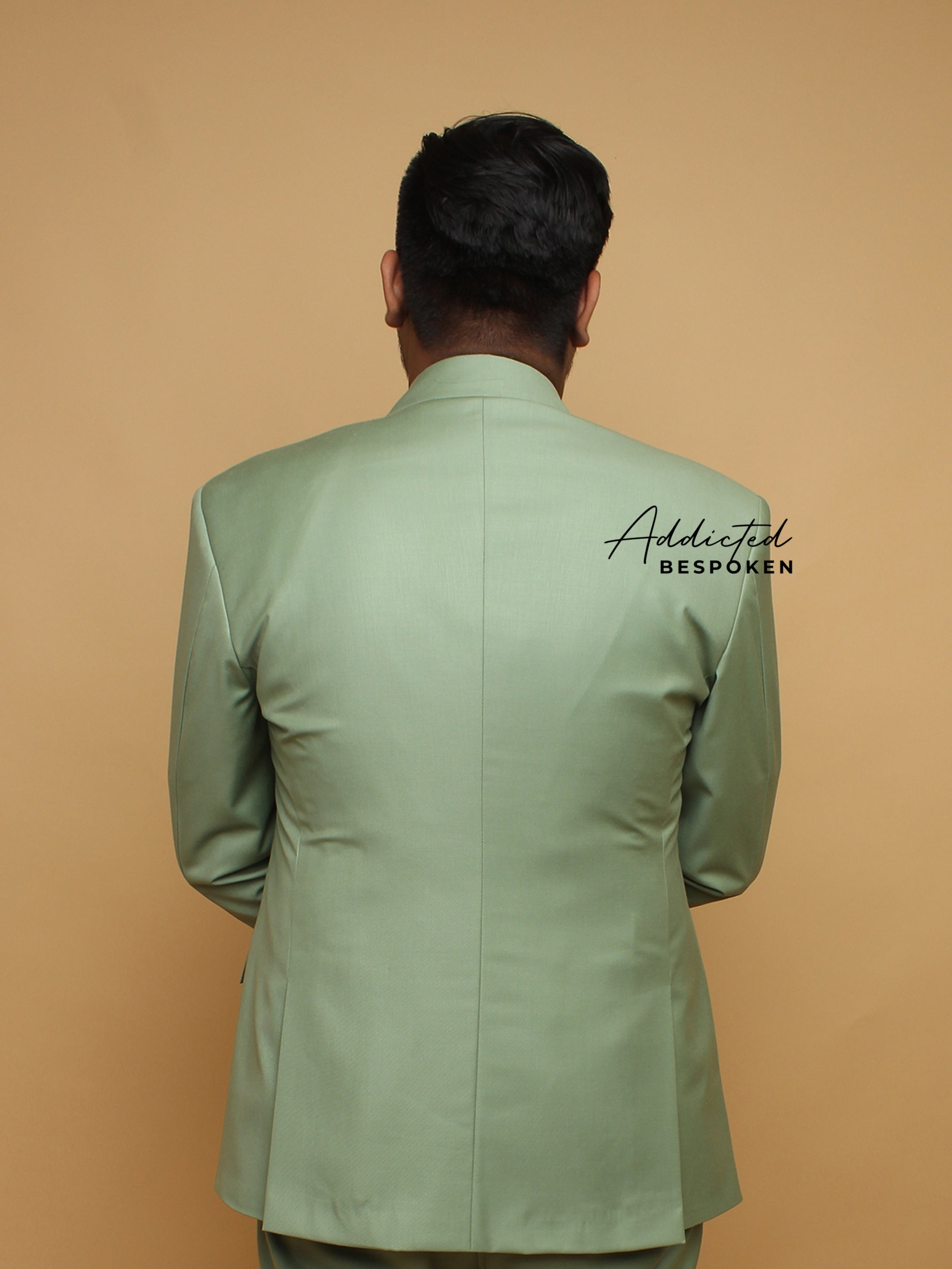 Emerald Floral Wedding Suit Addicted Bespoken