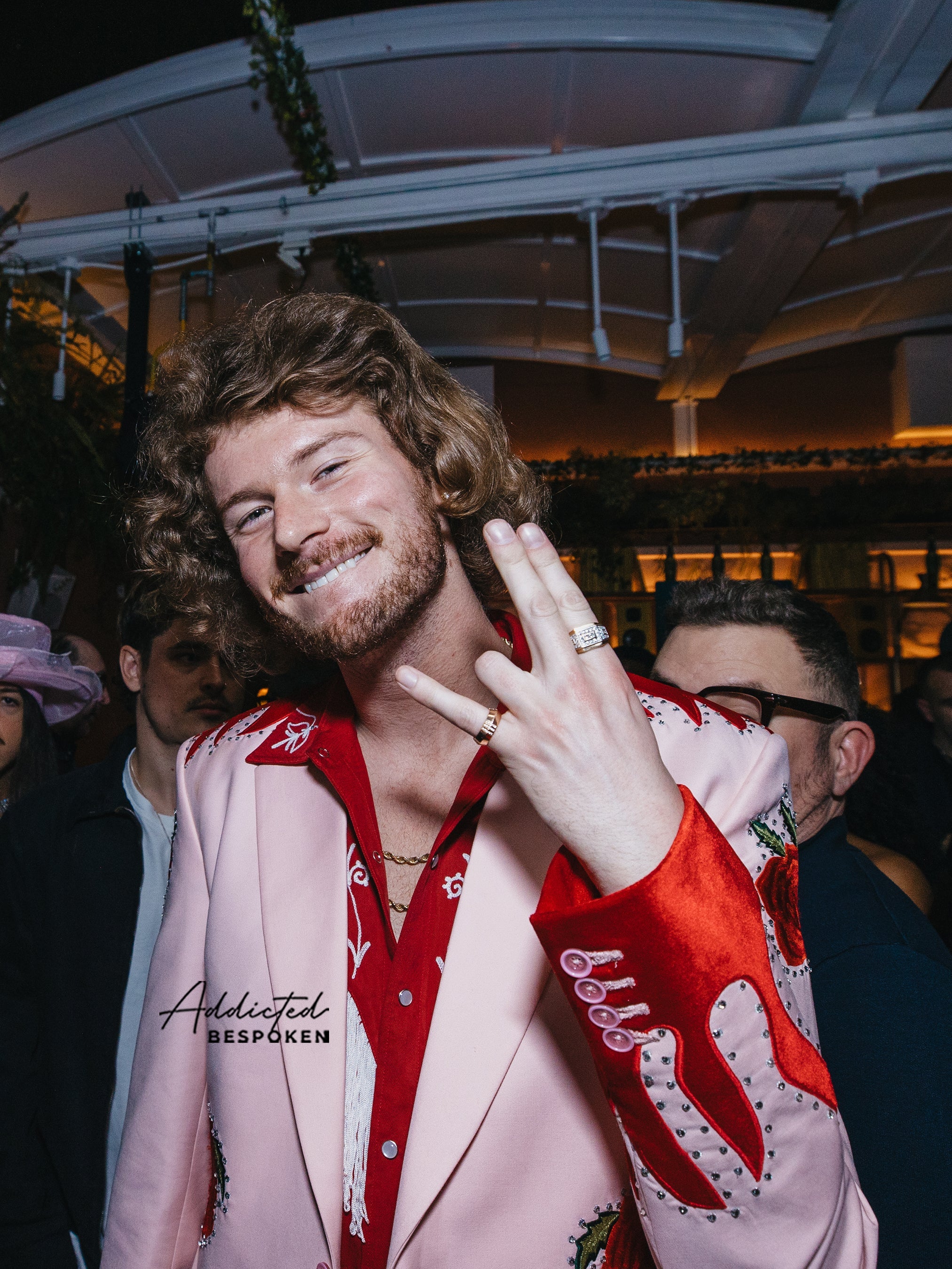 Rose Embroidered Ensemble Addicted Bespoken