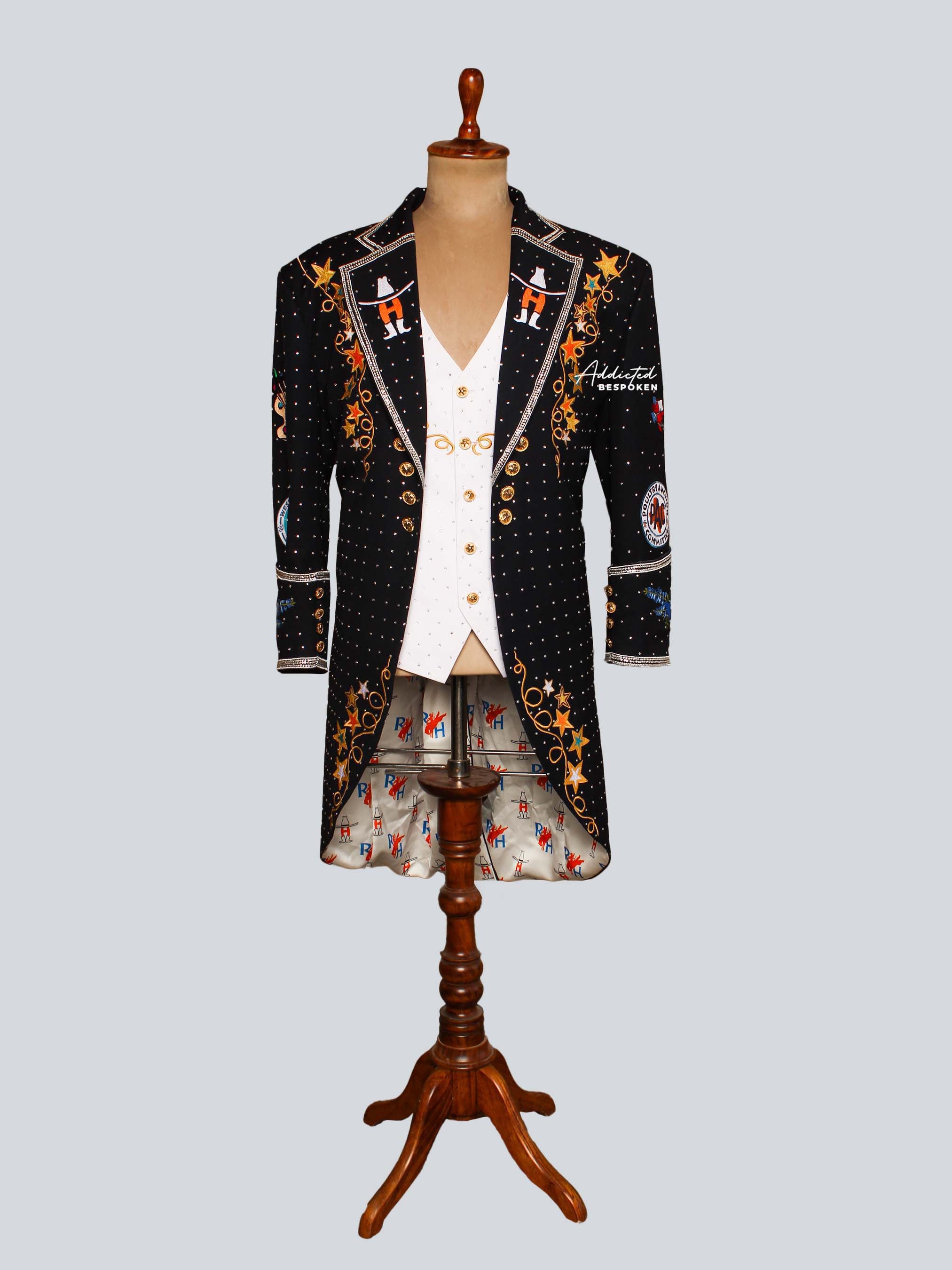 Rodeo Heritage Embroidered Western Blazer Addicted Bespoken