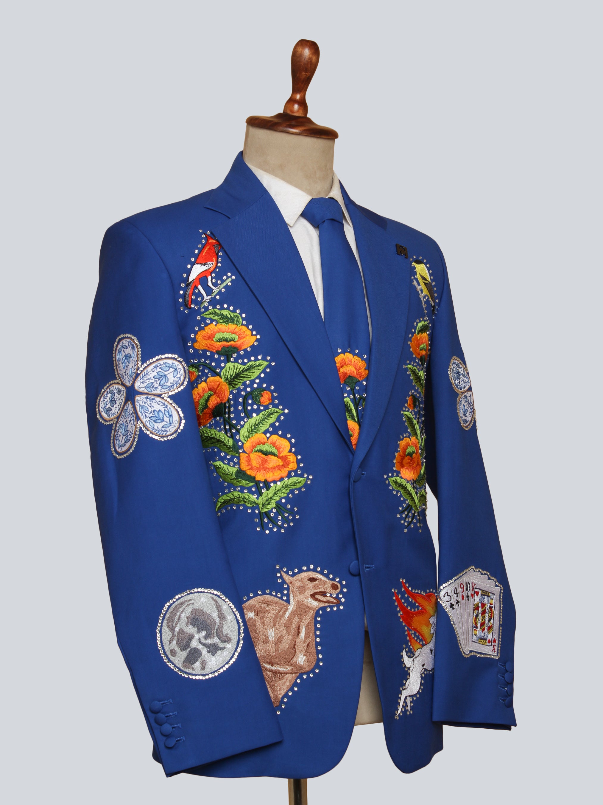 Verdant Glamour Suit