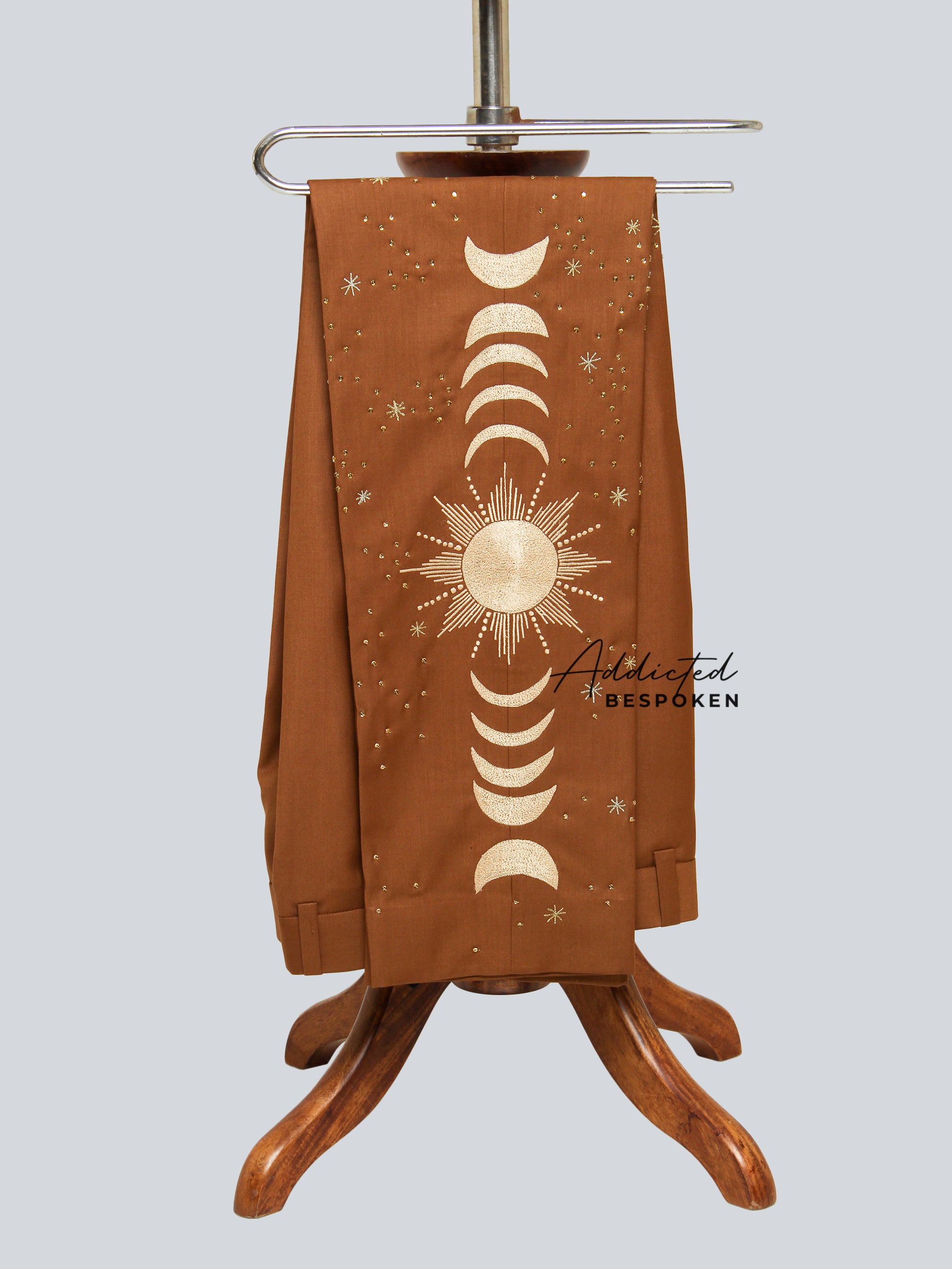 Celestial Elegance Embroidered Suit