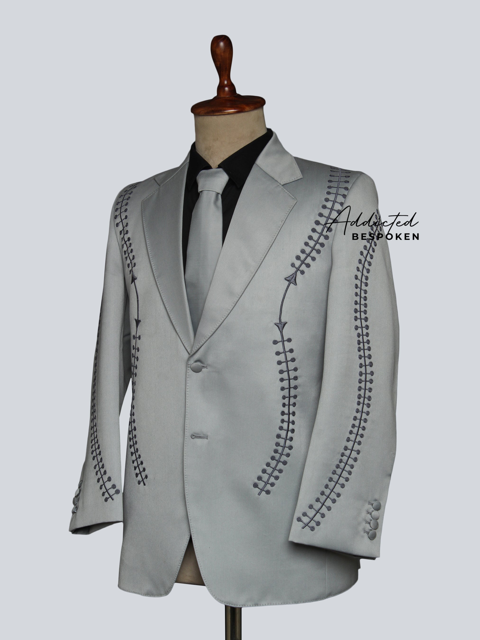 Symmetry Tailored Embroidered Ensemble