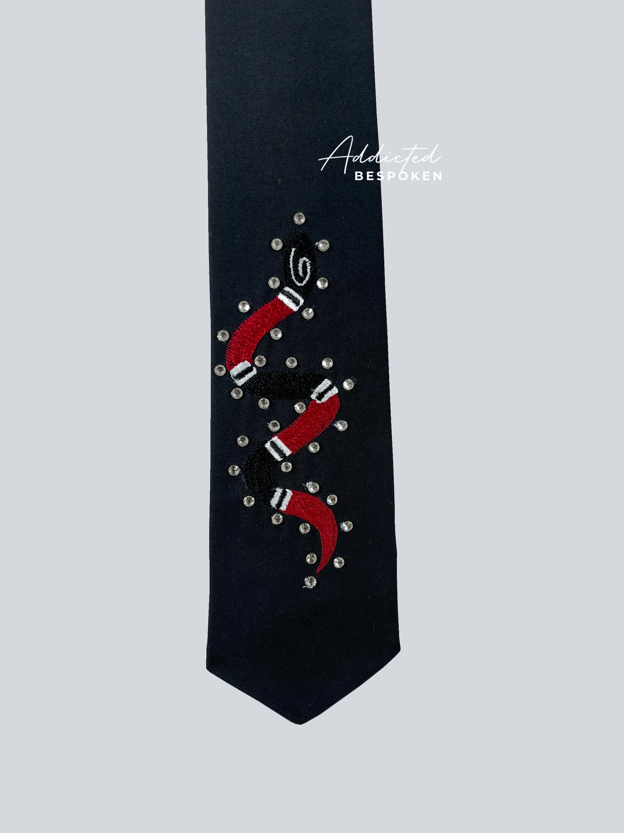 Rhinestone Embroidered Suit Addicted Bespoken