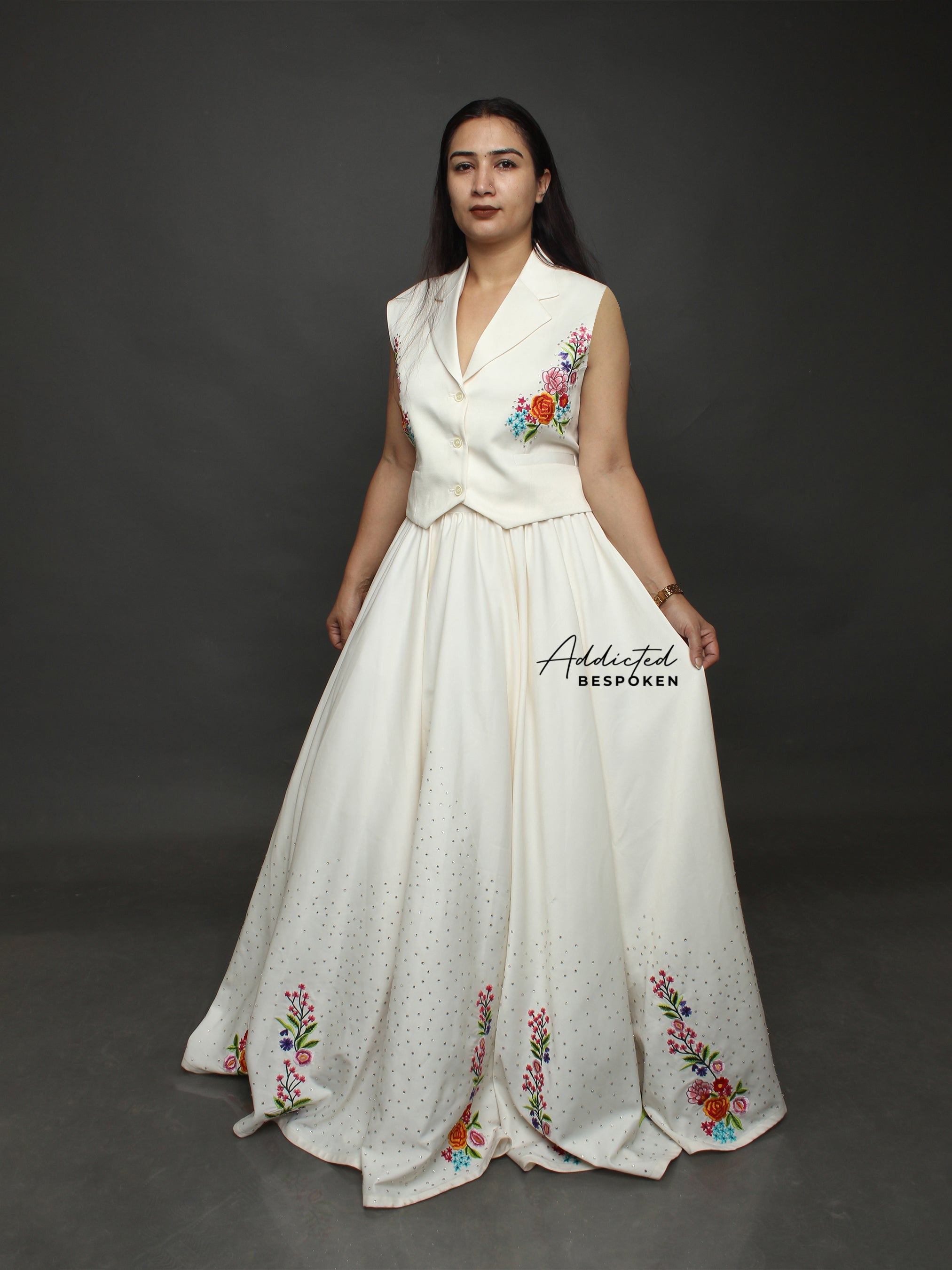 Floral Wedding Outfit Addicted Bespoken