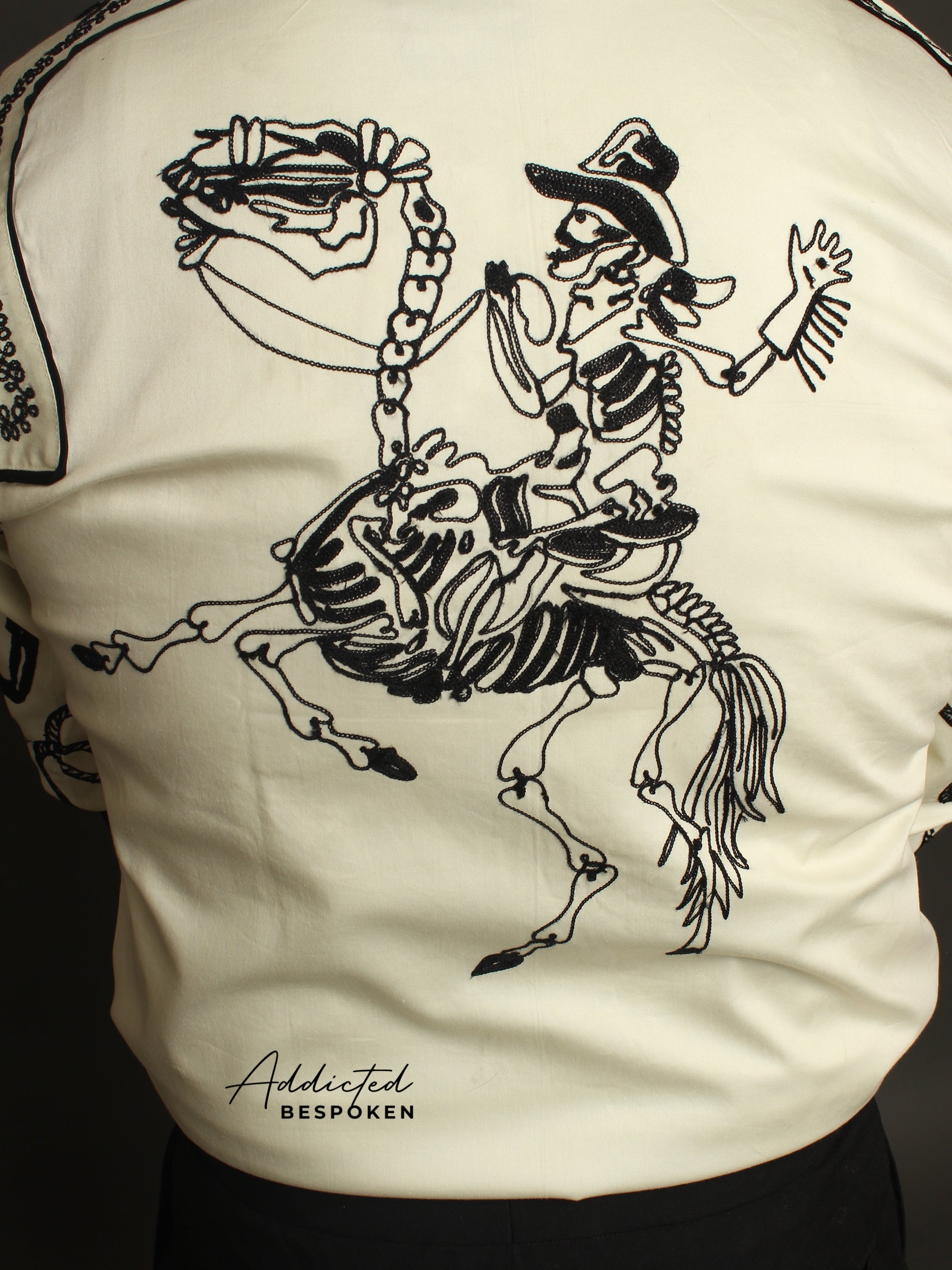Versatile Ivory Cowboy Shirt Addicted Bespoken