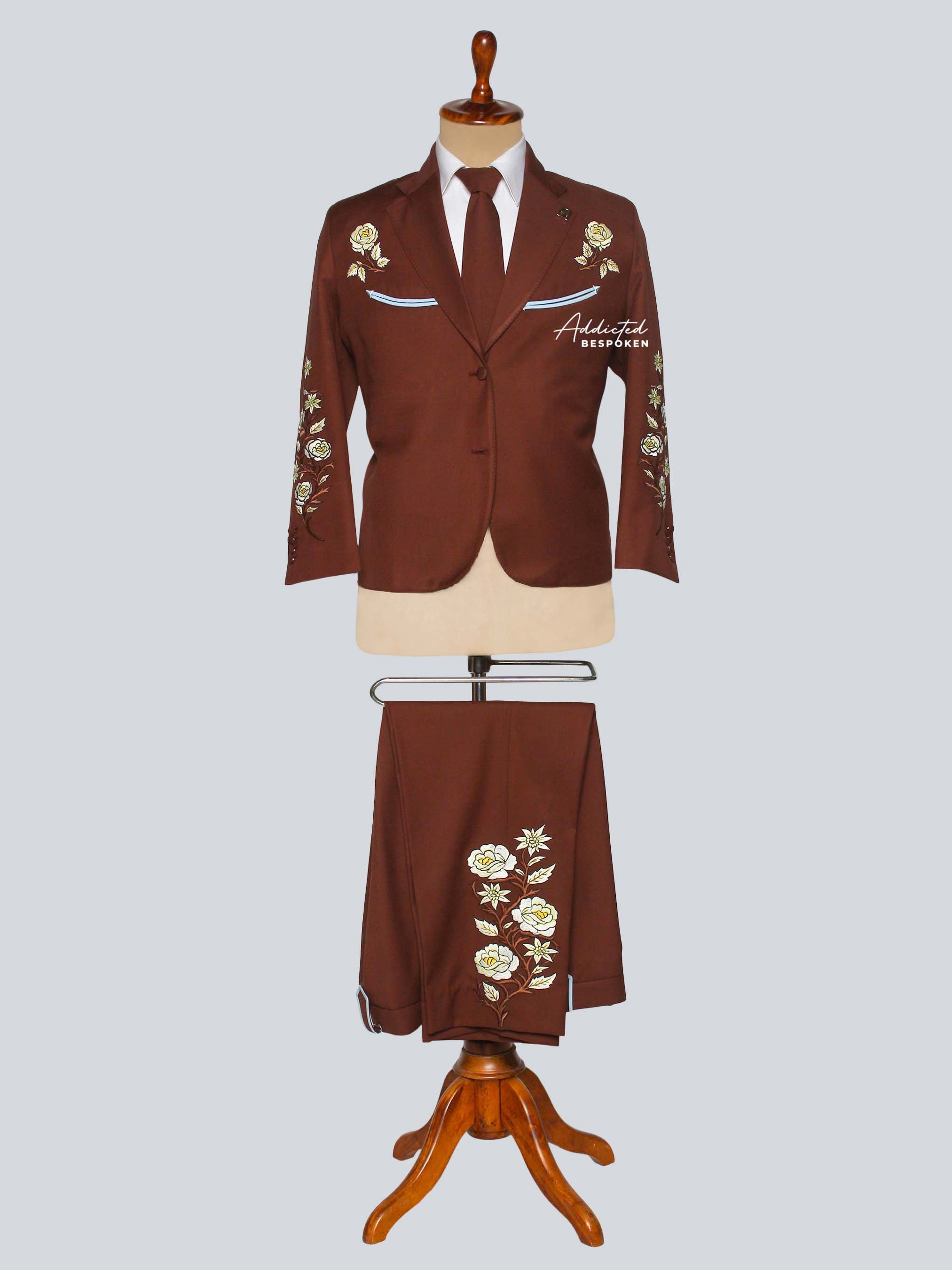 Signature Floral Tailored Suit Addicted Bespoken