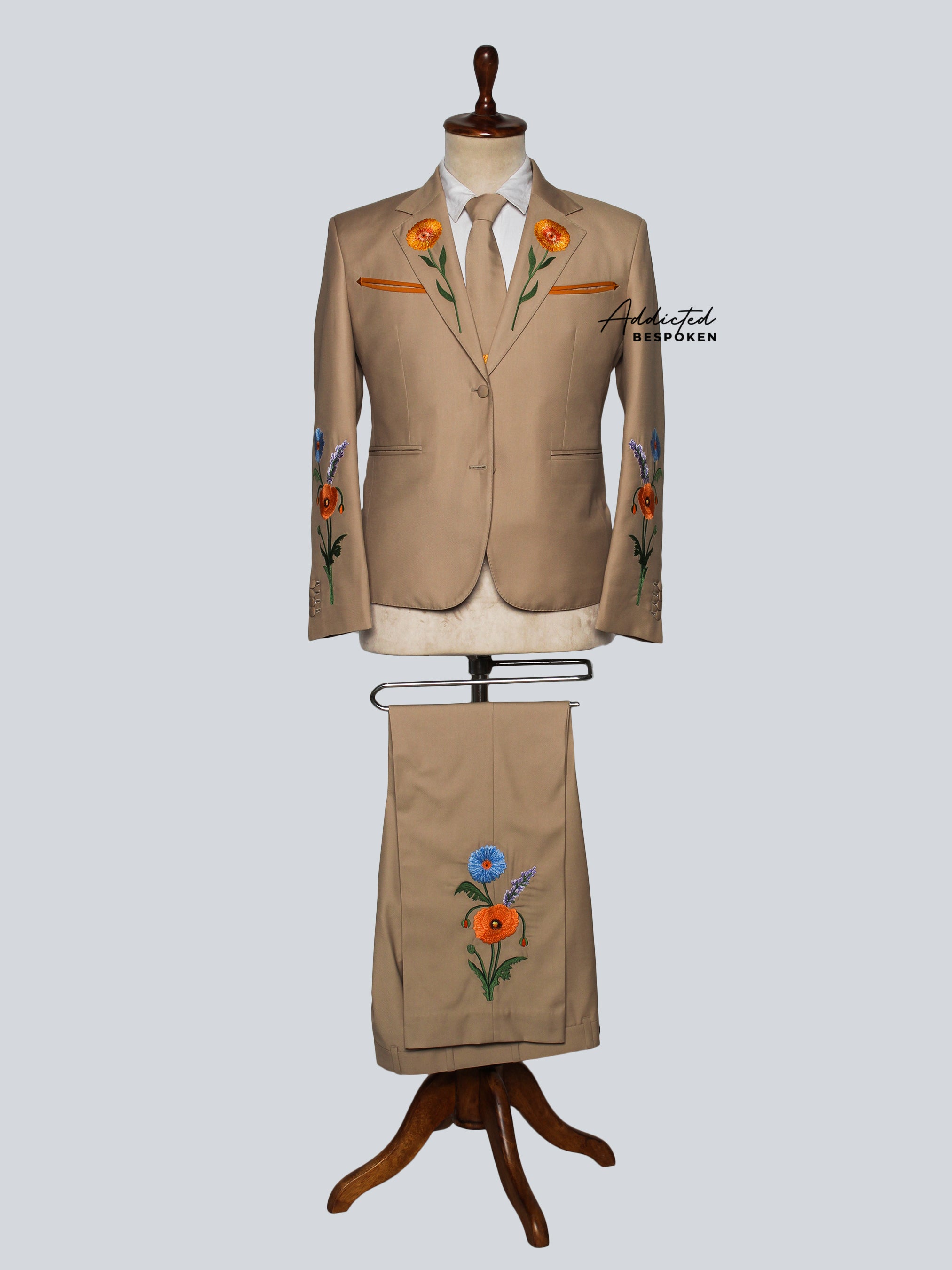 Artisan Embroidered Formal Suit