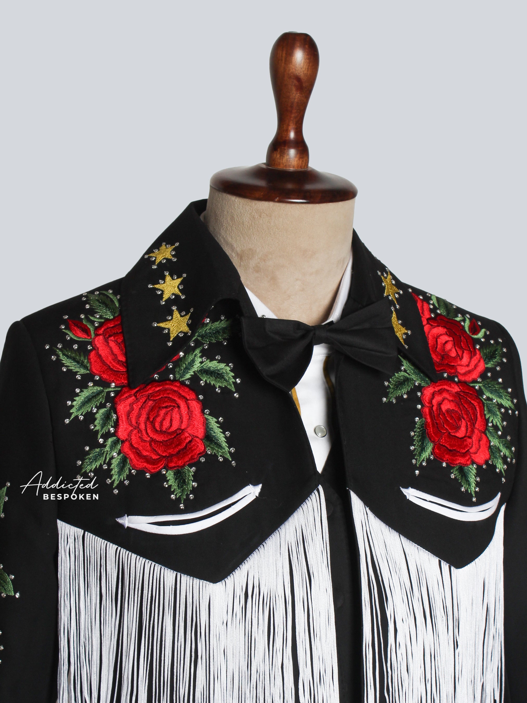 Star-Spangled Western Charm Fringe Embroidered Suit