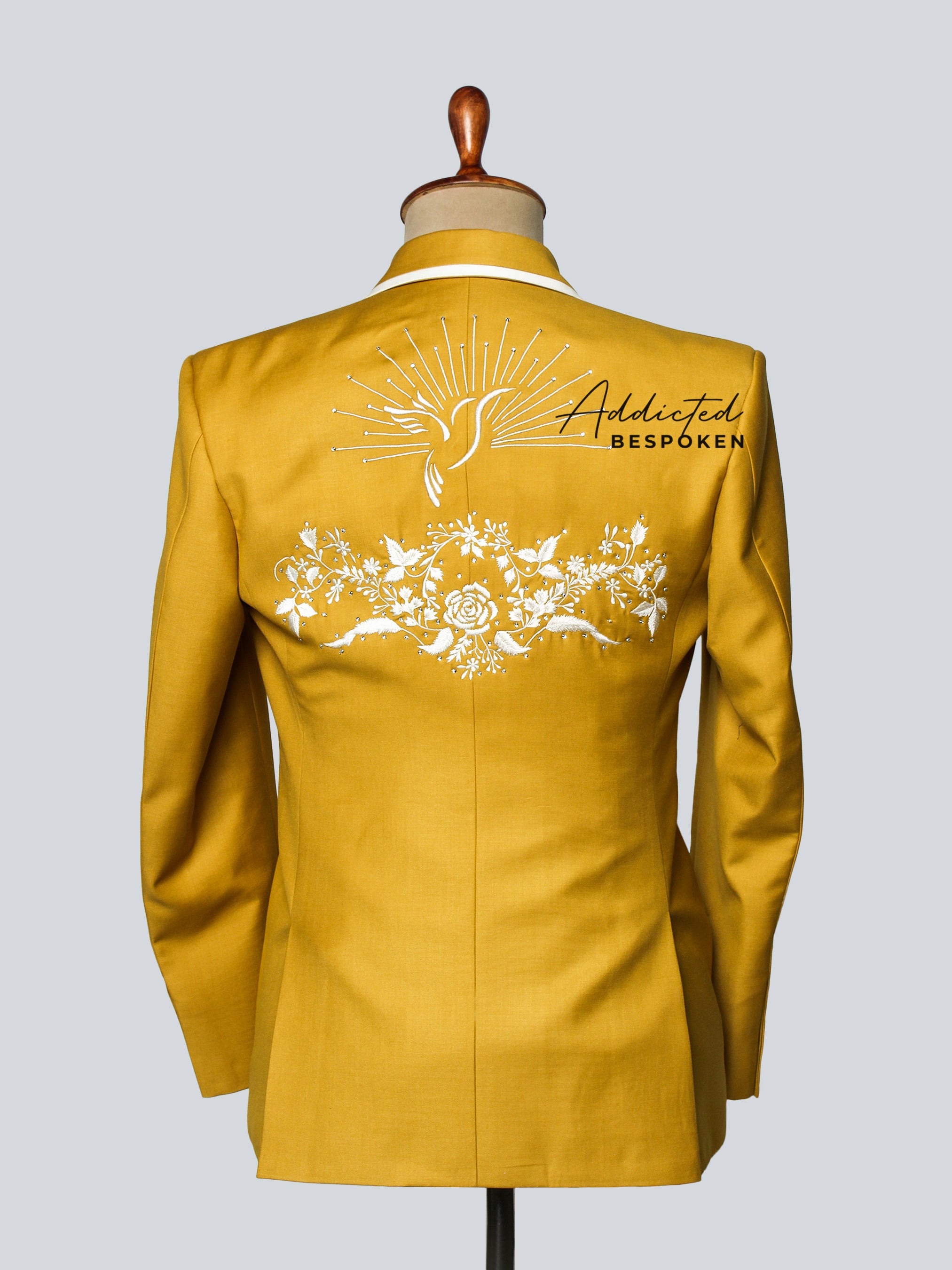 Starlit Elegance Bespoke Suit