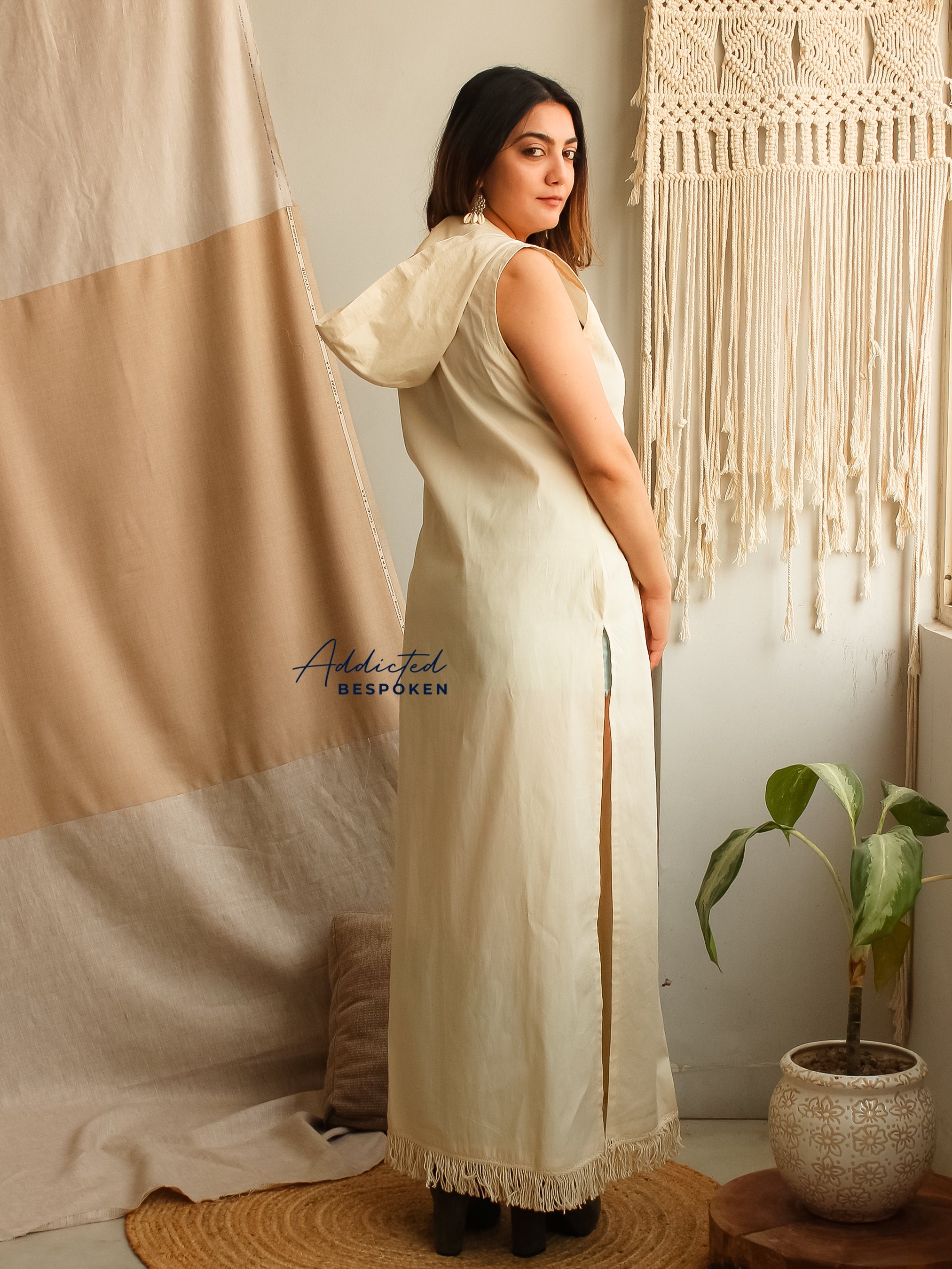 Ethereal Hooded Maxi Dress Addicted Bespoken