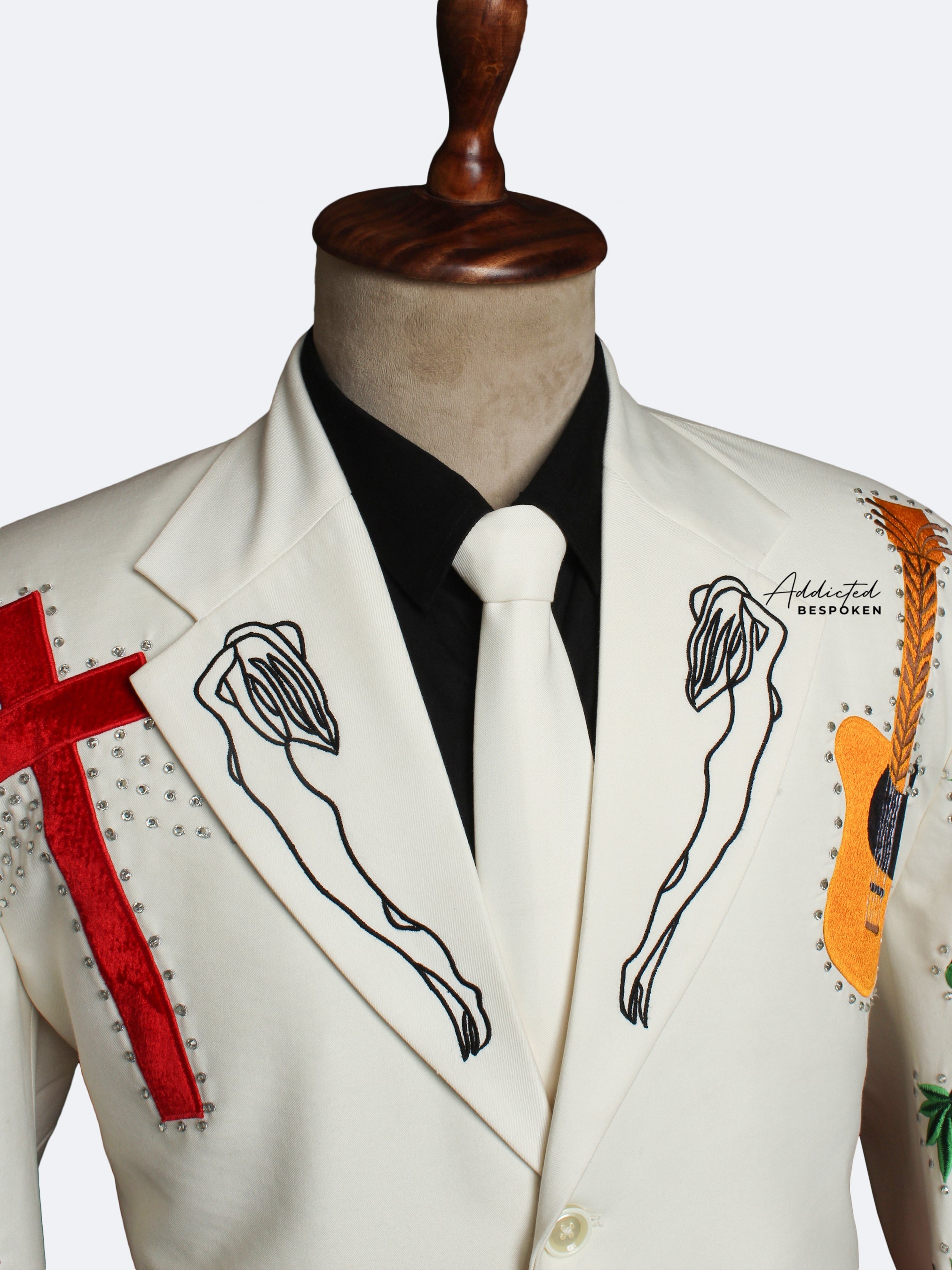 Vintage Guitar Blossom Ensemble Addicted Bespoken