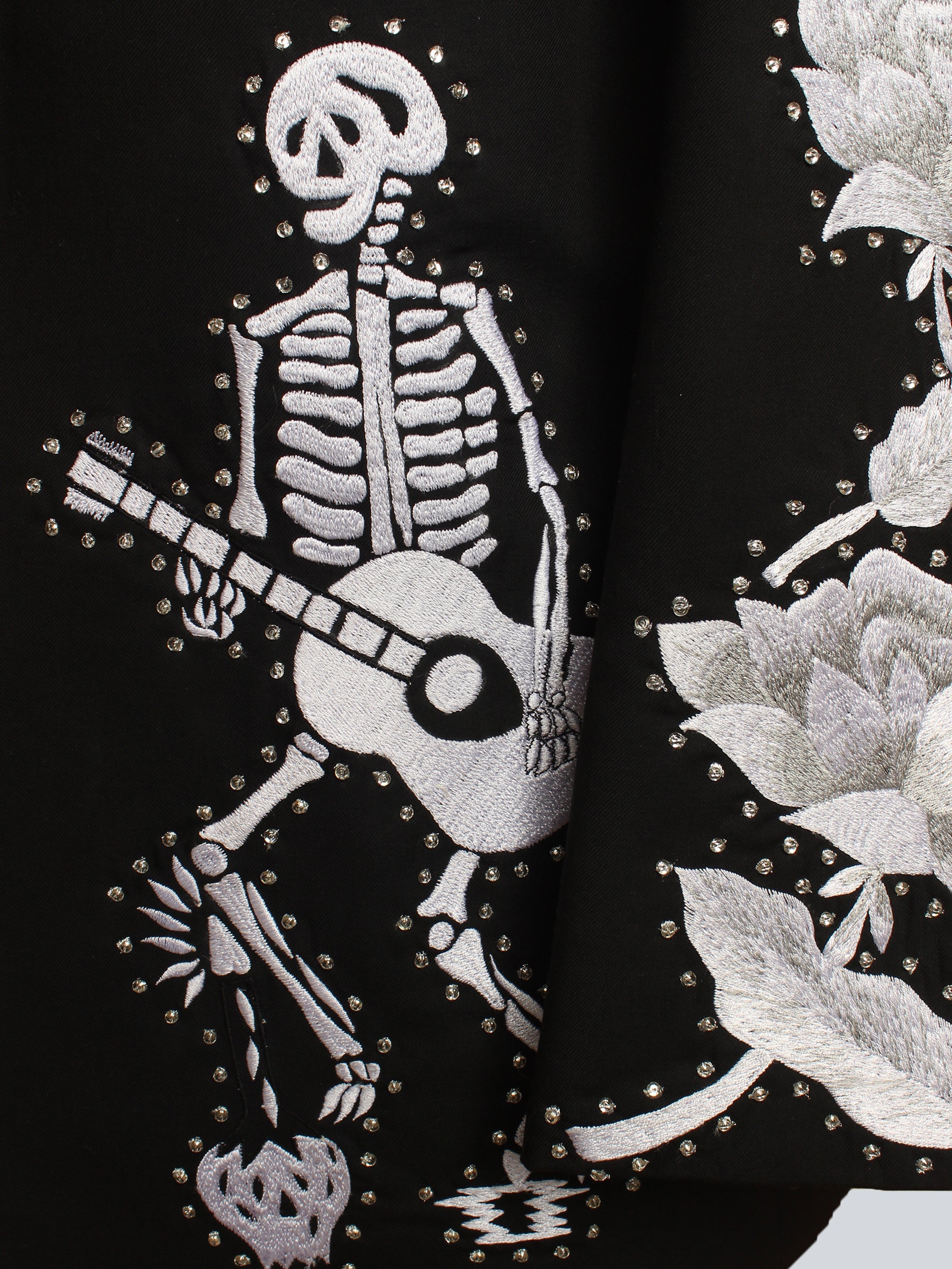 Skeleton Floral Western Suit Addicted Bespoken