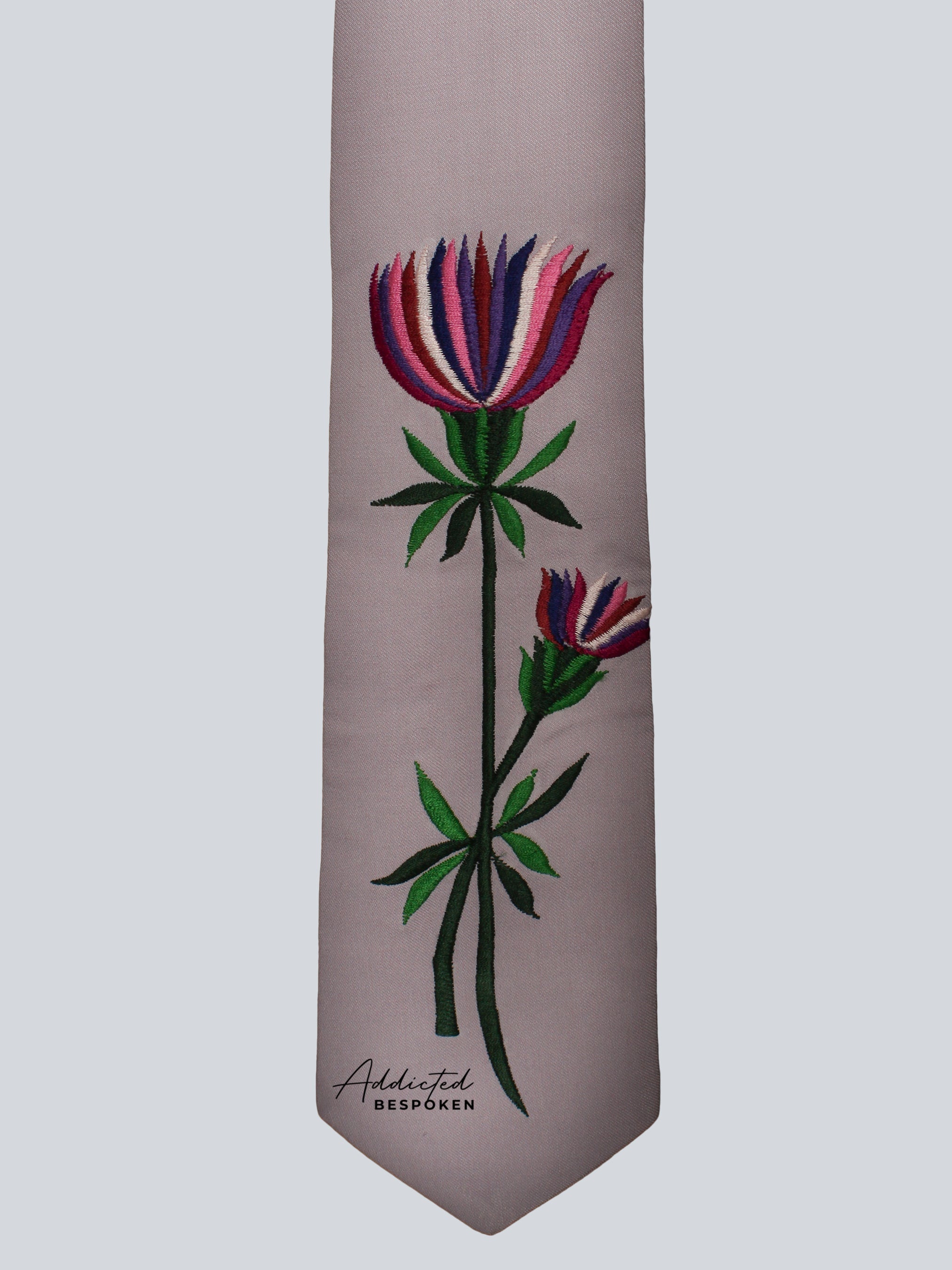 Floral Western Tailored Pantsuit Addicted Bespoken