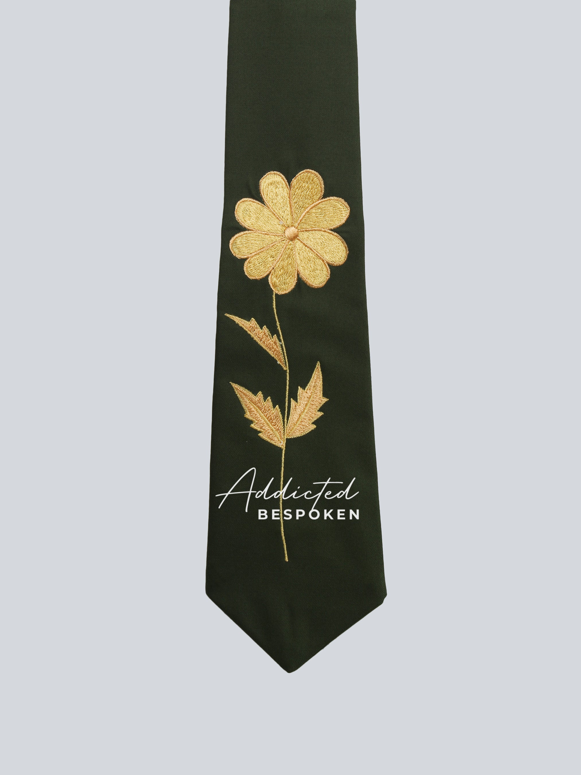 Golden Floral Elegance Suit