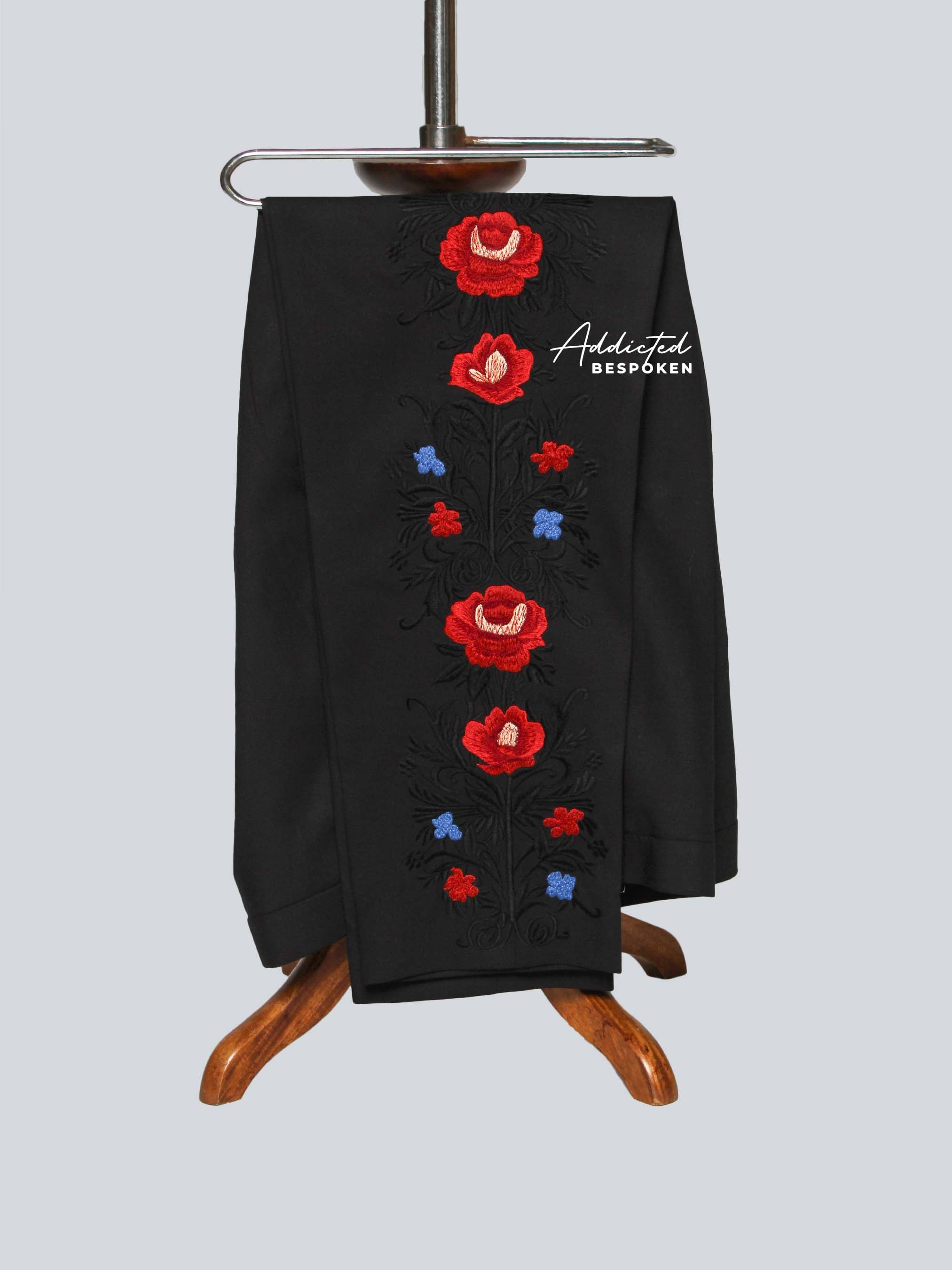 Noir Royale Embroidered Matador Suit Addicted Bespoken