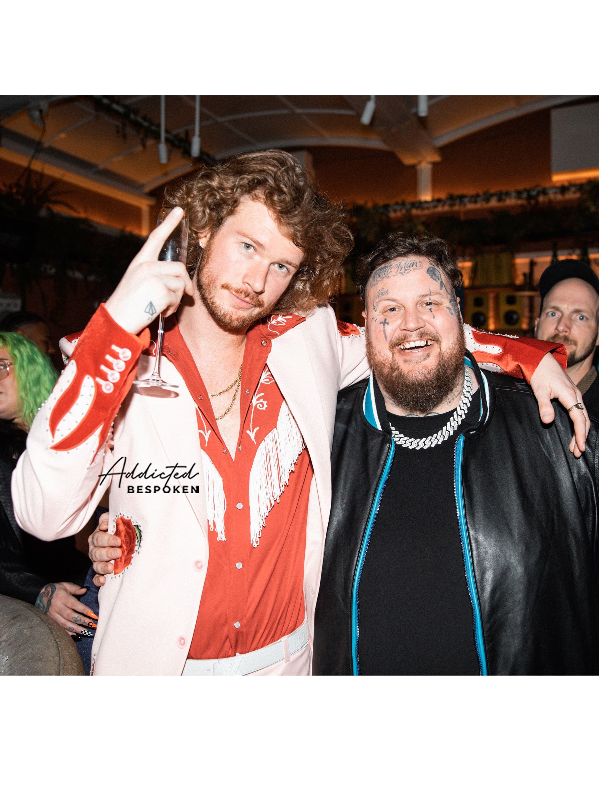 Rose Embroidered Ensemble Addicted Bespoken