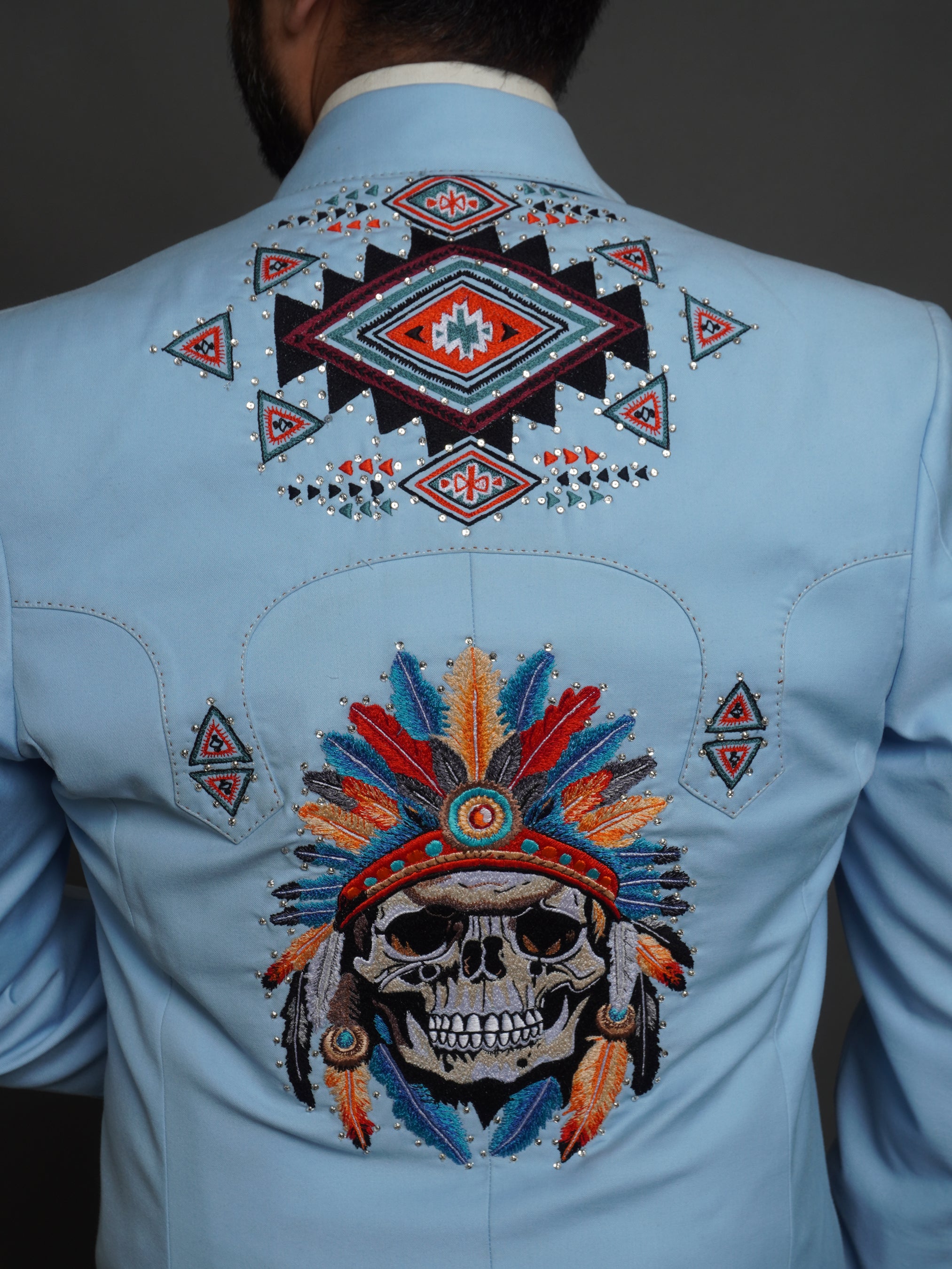 Western-Embroidered Sophistication Suit