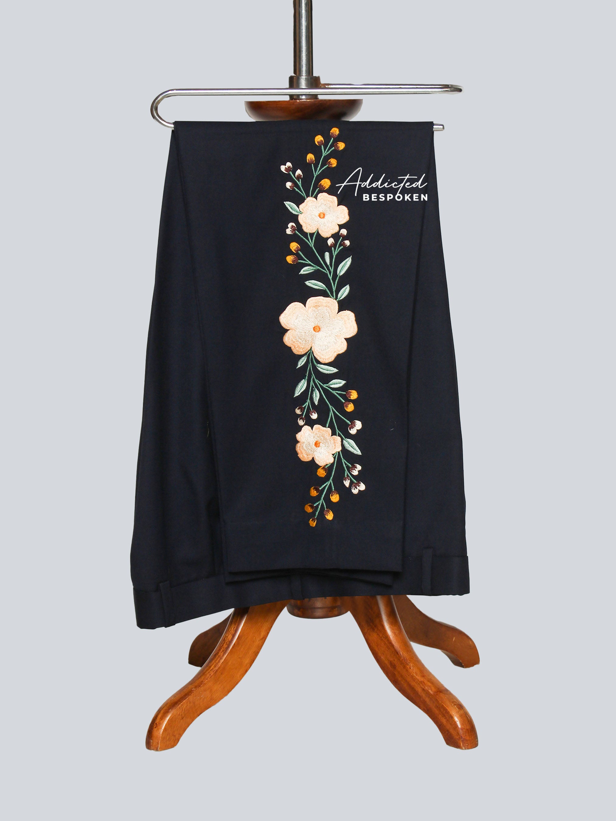 Bespoke Floral Groom Suit