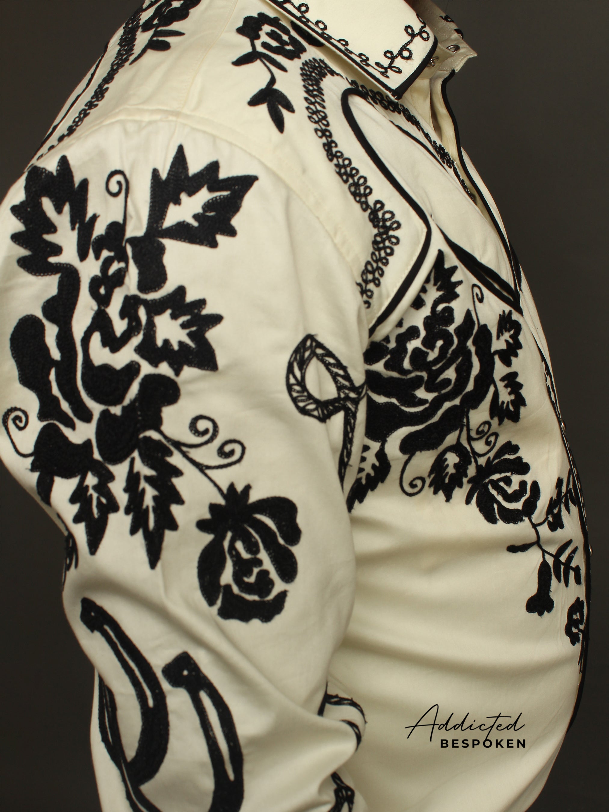 Versatile Ivory Cowboy Shirt Addicted Bespoken