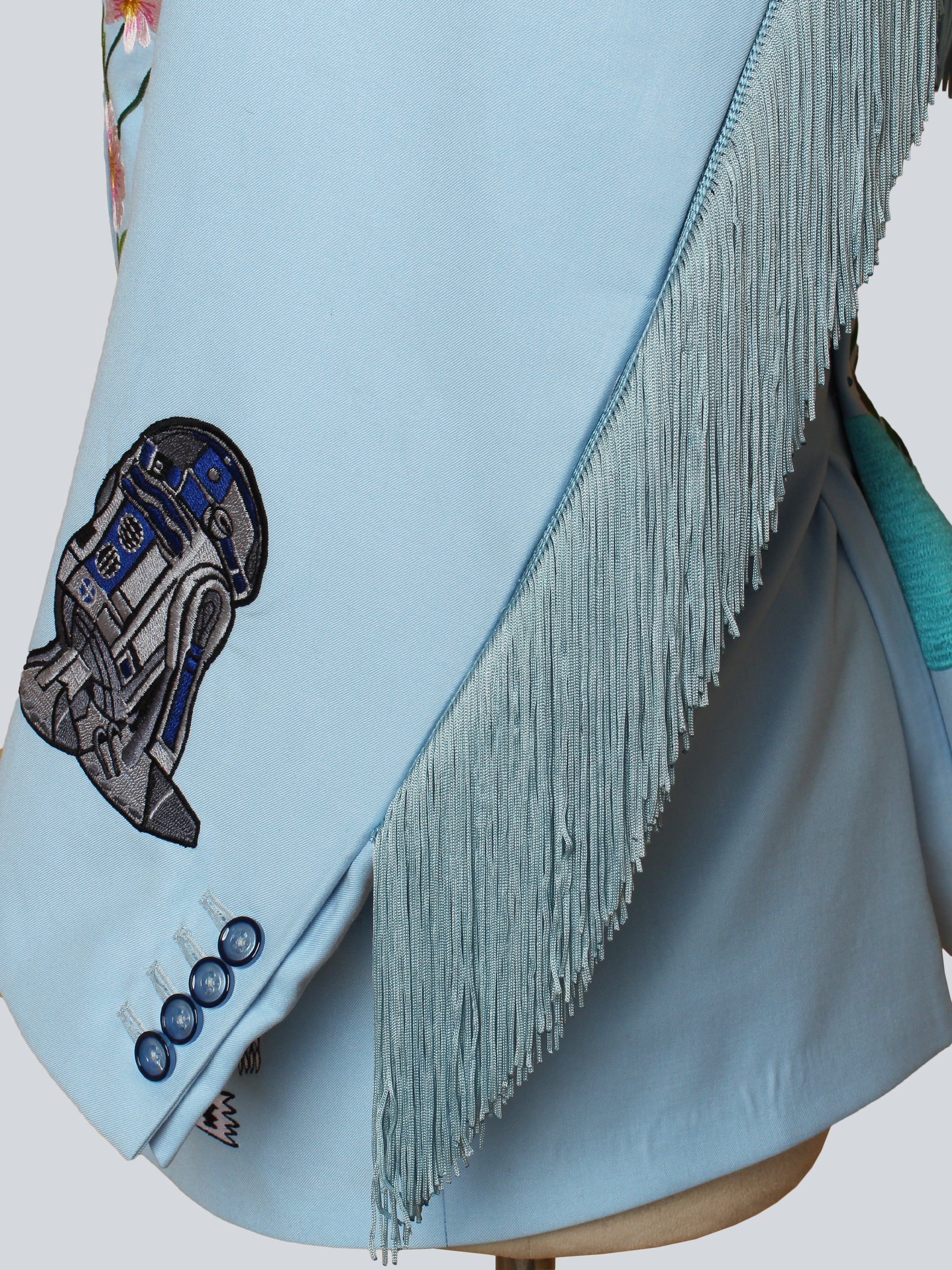 Graceful Fringe Skeleton Suit Addicted Bespoken