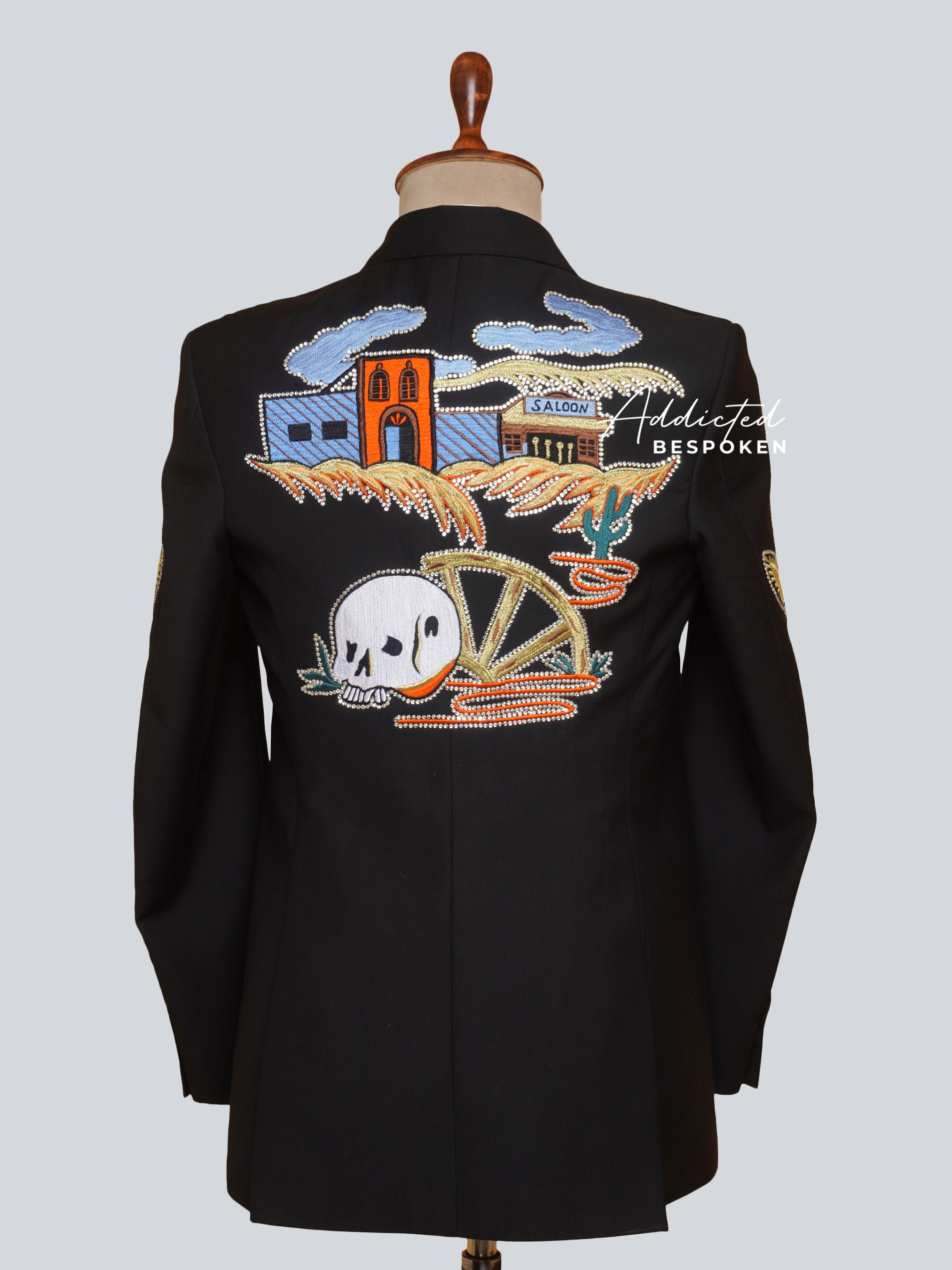 Desert Skull Symphony Suit Addicted Bespoken
