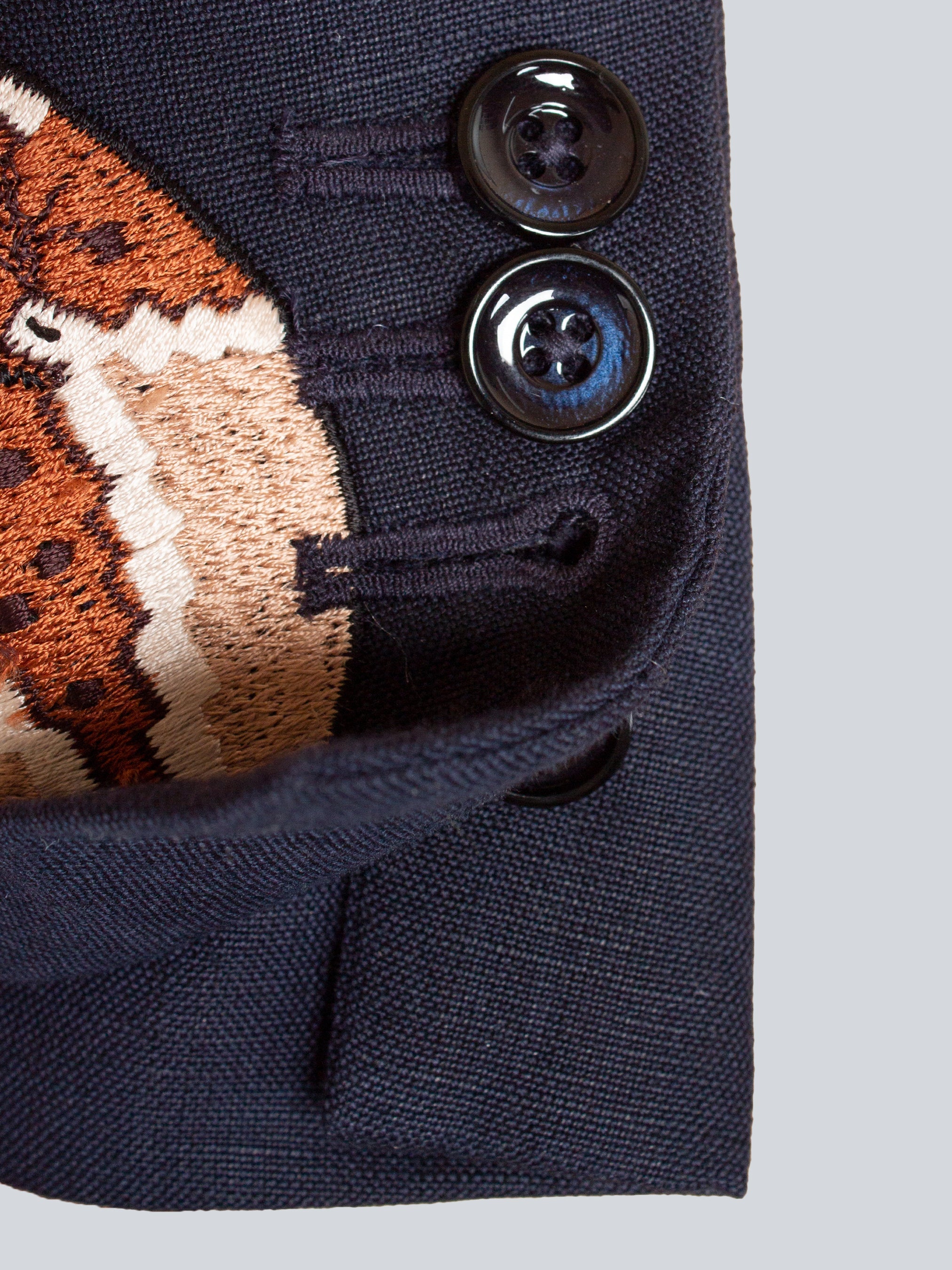 Embroidered Serpent Classic Suit Addicted Bespoken