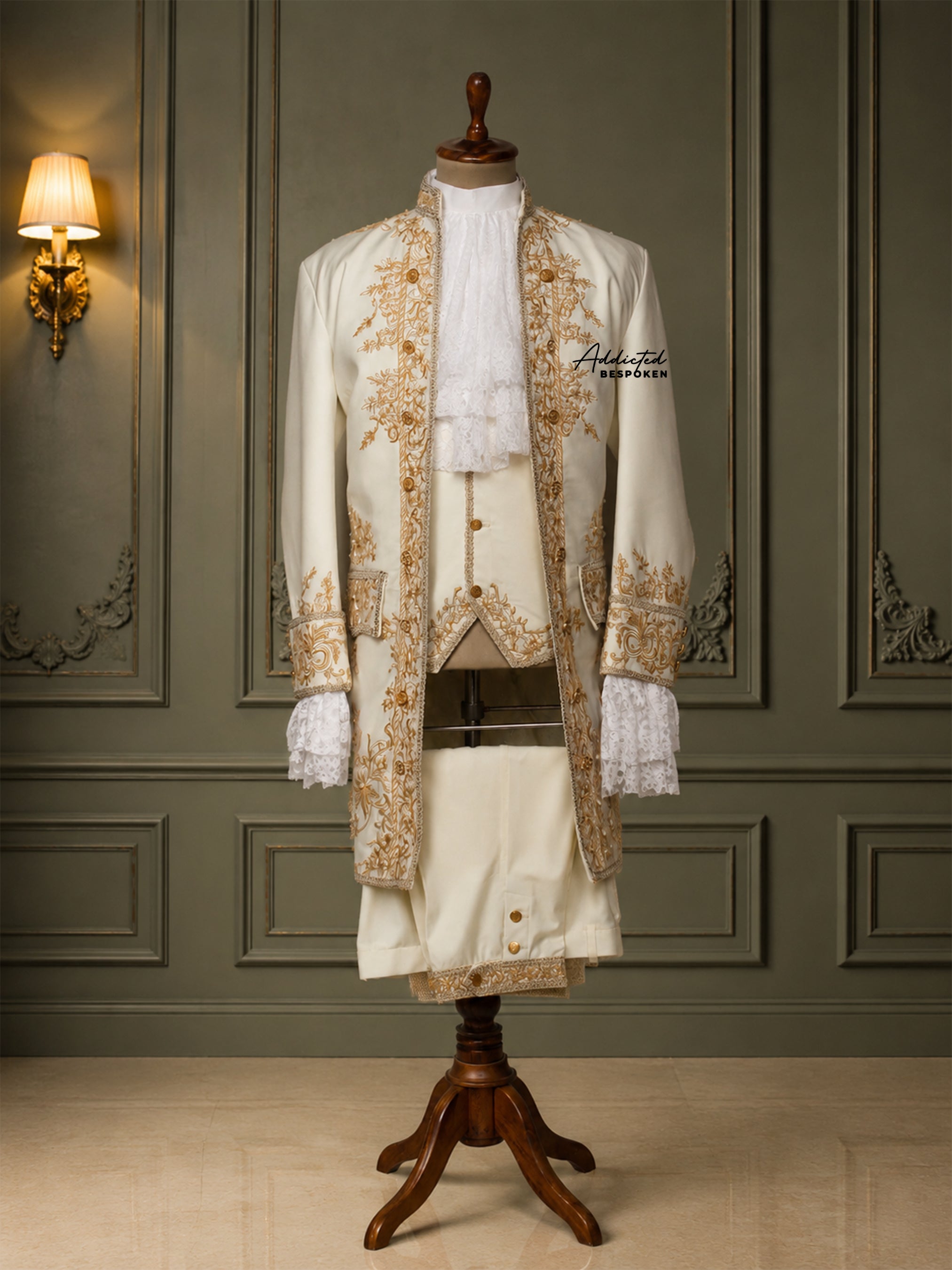 Rococo Bespoke Groom Suit
