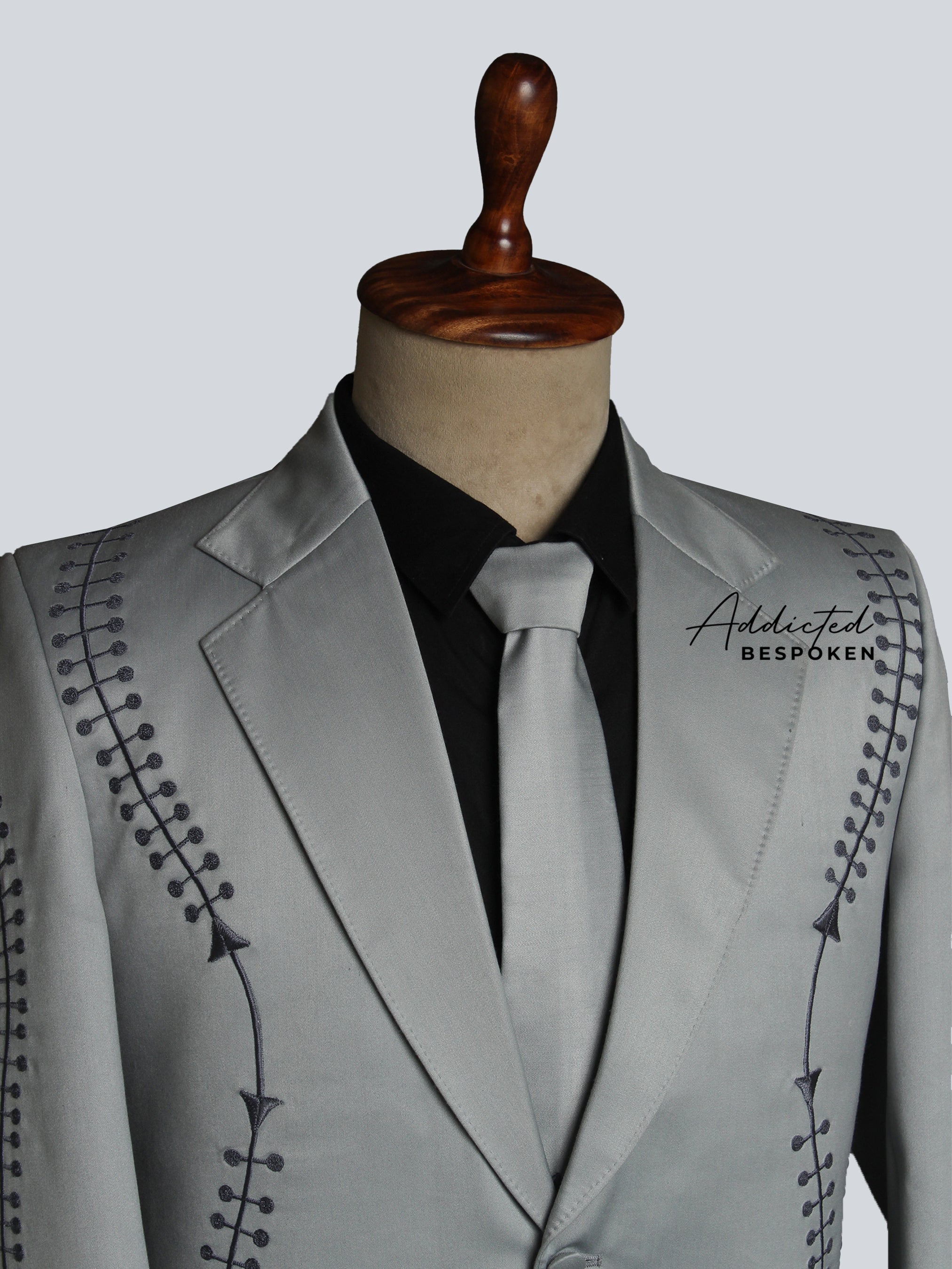 Symmetry Tailored Embroidered Ensemble