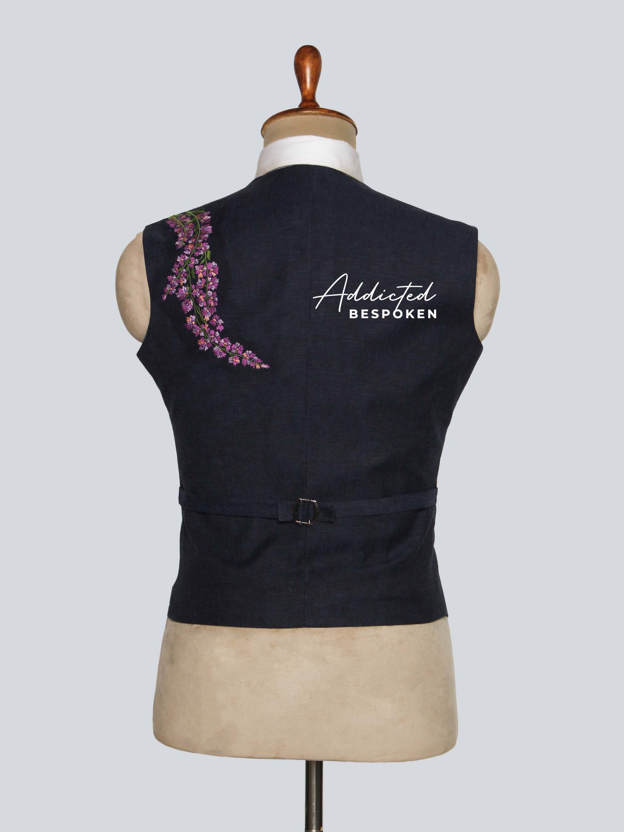 Wildflower Embroidered Suit Addicted Bespoken