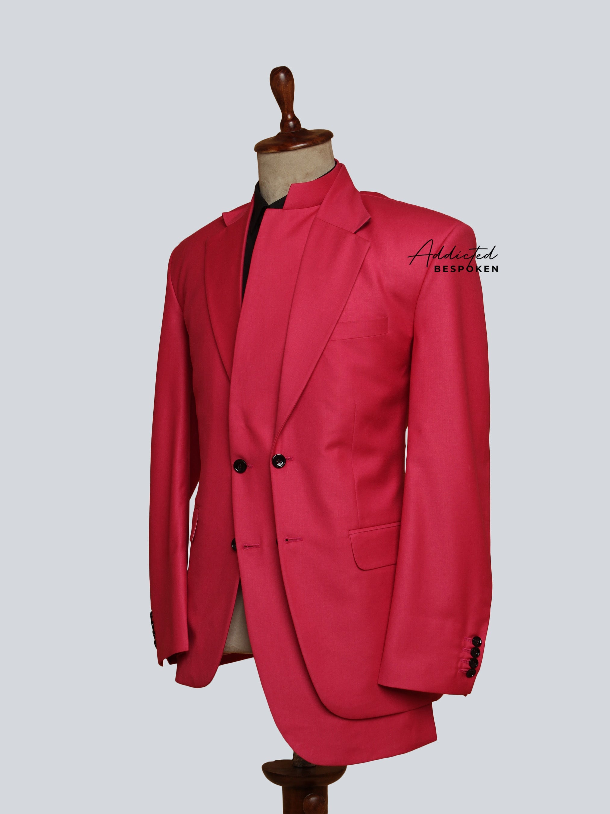 Elegant Double-Breasted Suit Addicted Bespoken