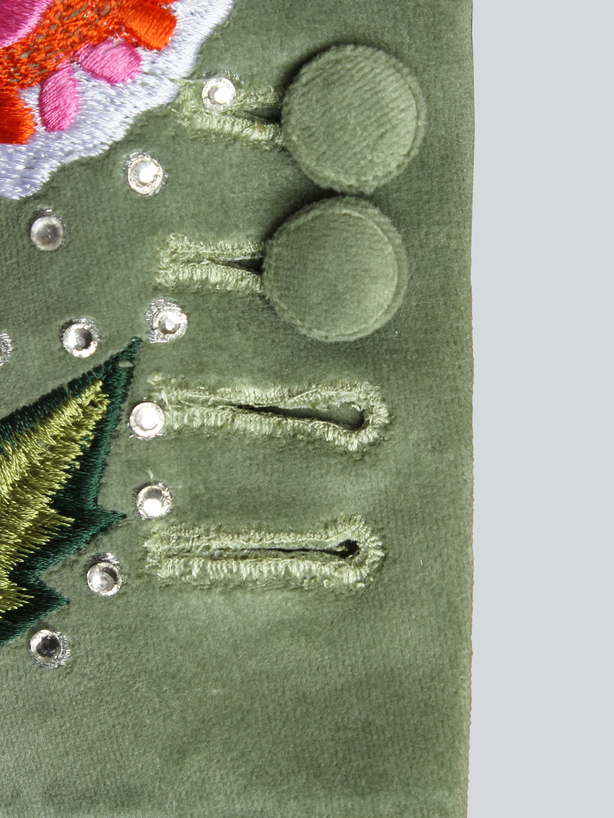 Verdant Florida Embroidered Suit Addicted Bespoken