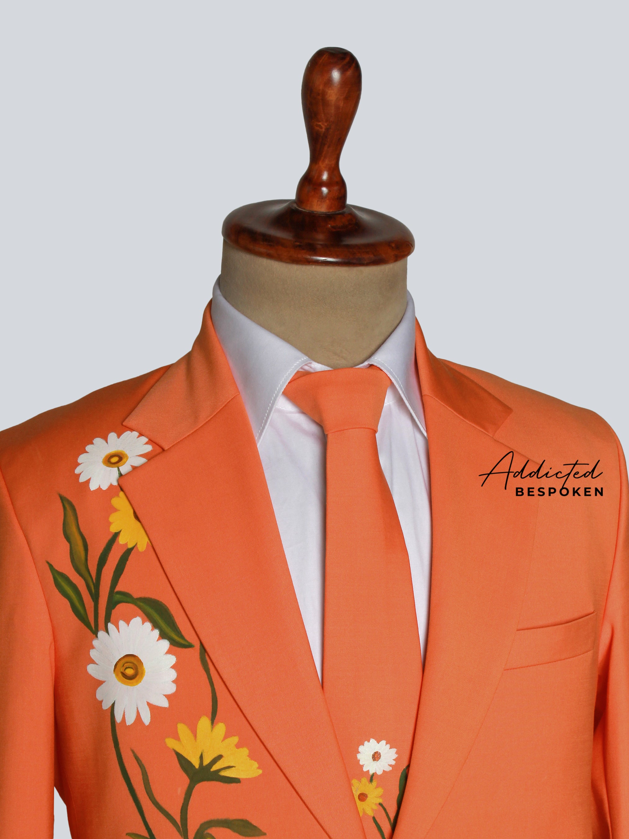 Midnight Bloom Wedding Suit