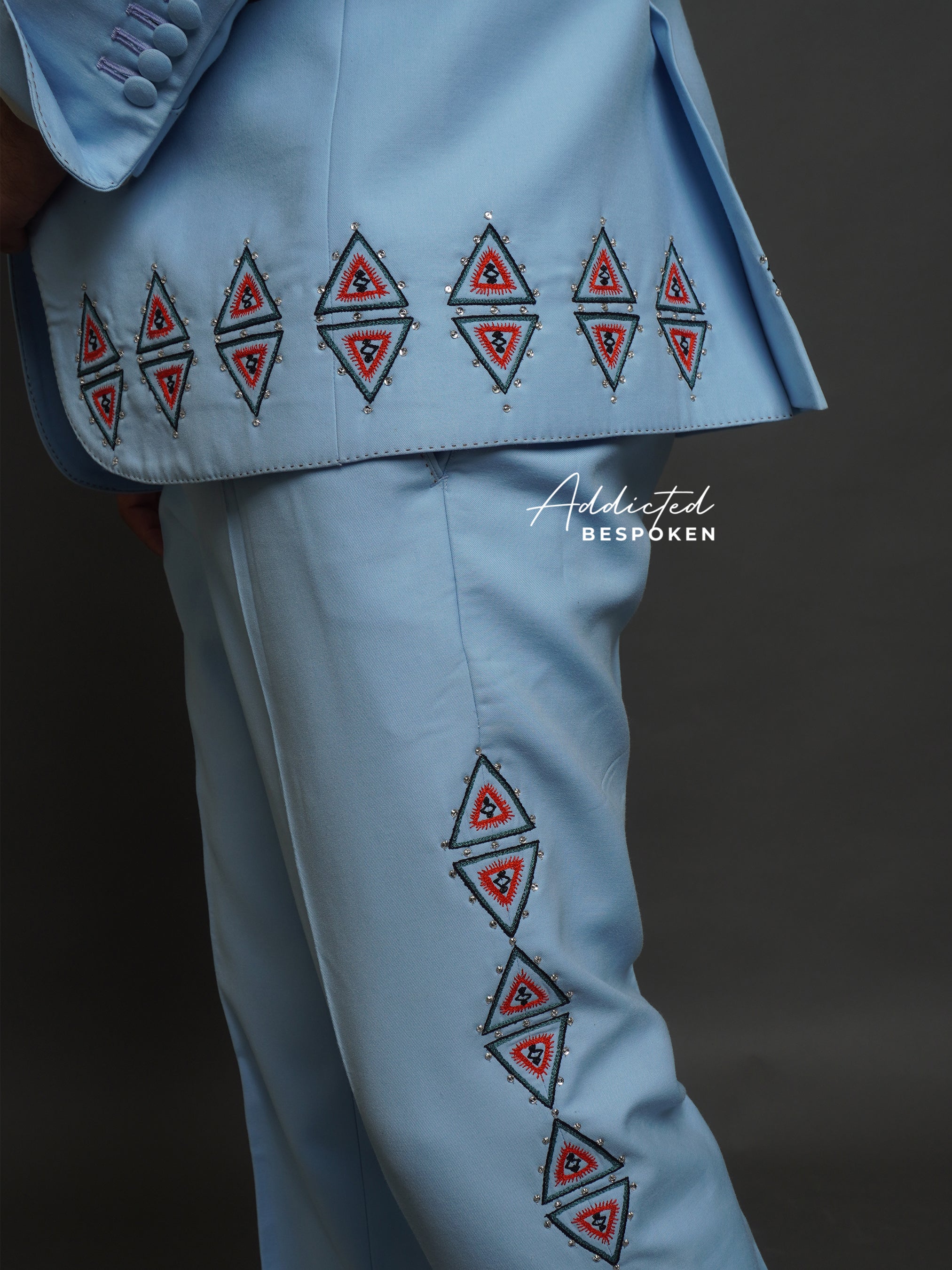 Western-Embroidered Sophistication Suit