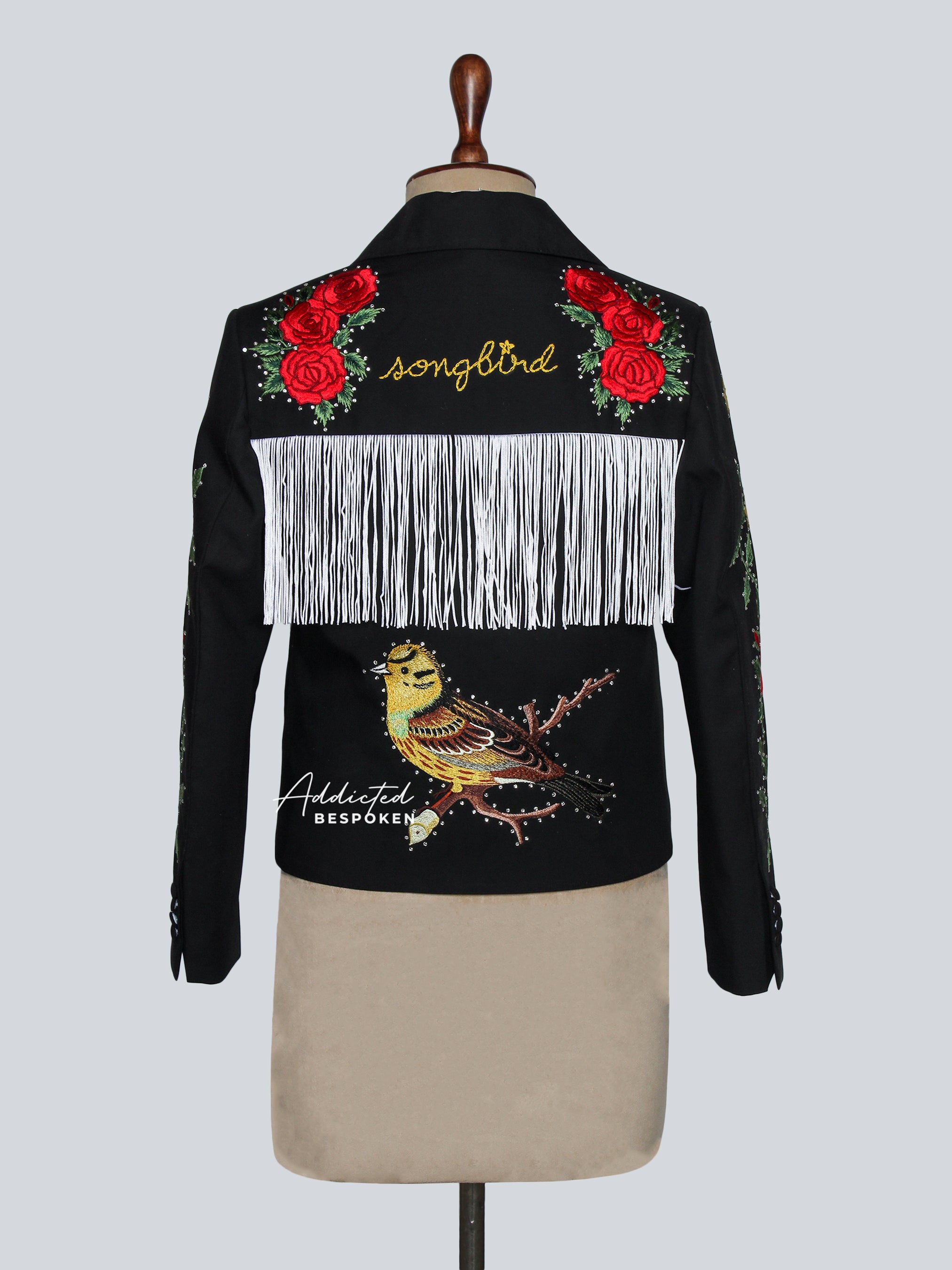 Star-Spangled Western Charm Fringe Embroidered Suit