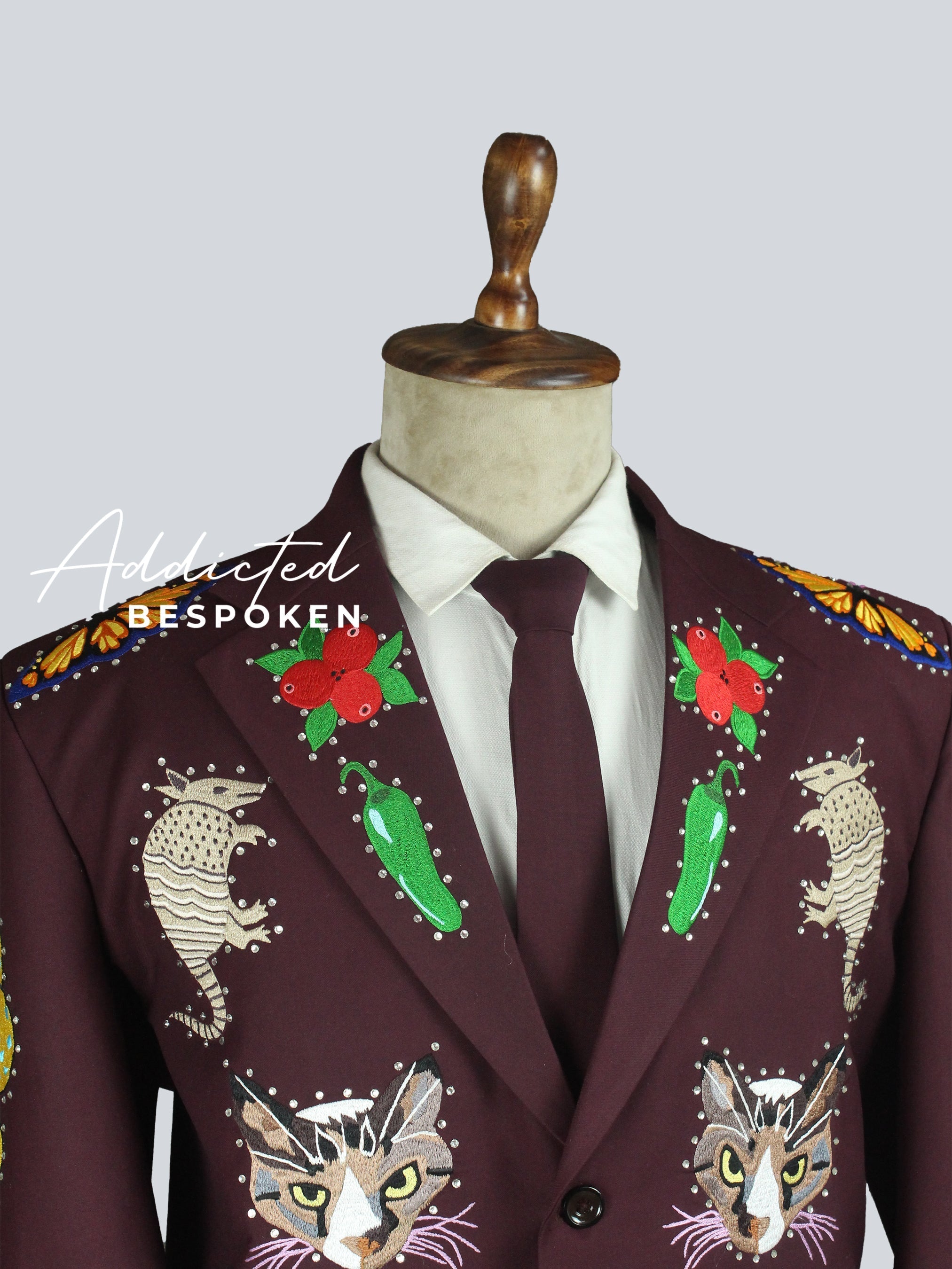 Forest Themed Western Suit Addicted Bespoken