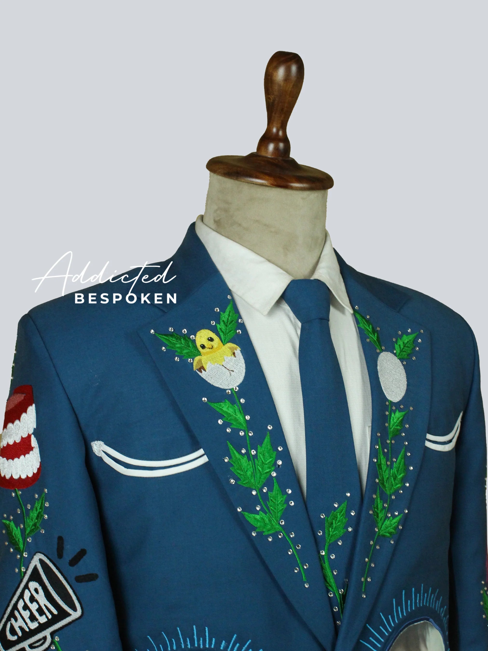 Photo-Realistic Twin Birthday Men's Attire Addicted Bespoken
