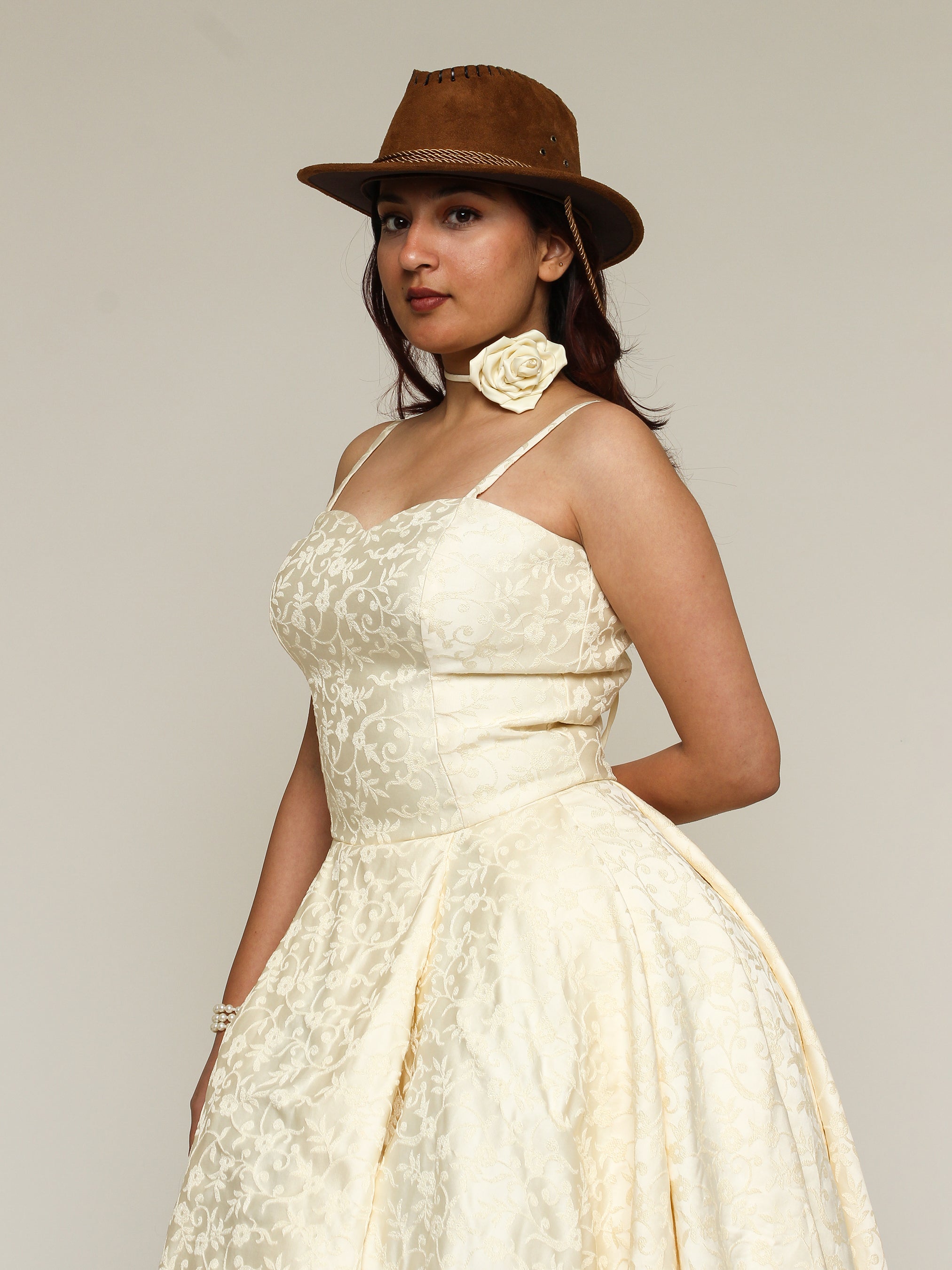 Rococo Brocade Bridal Gown Addicted Bespoken