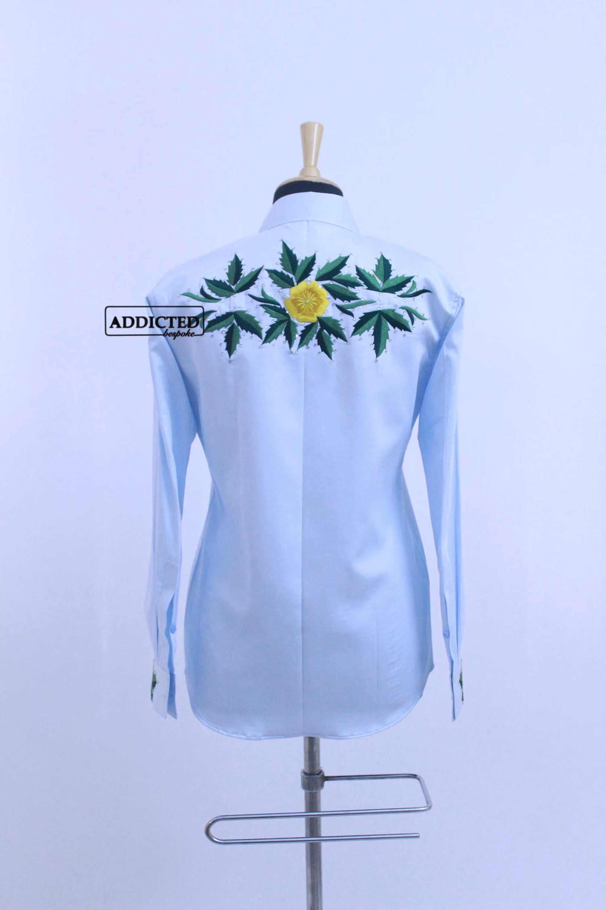 Floral Embroidered Shirt
