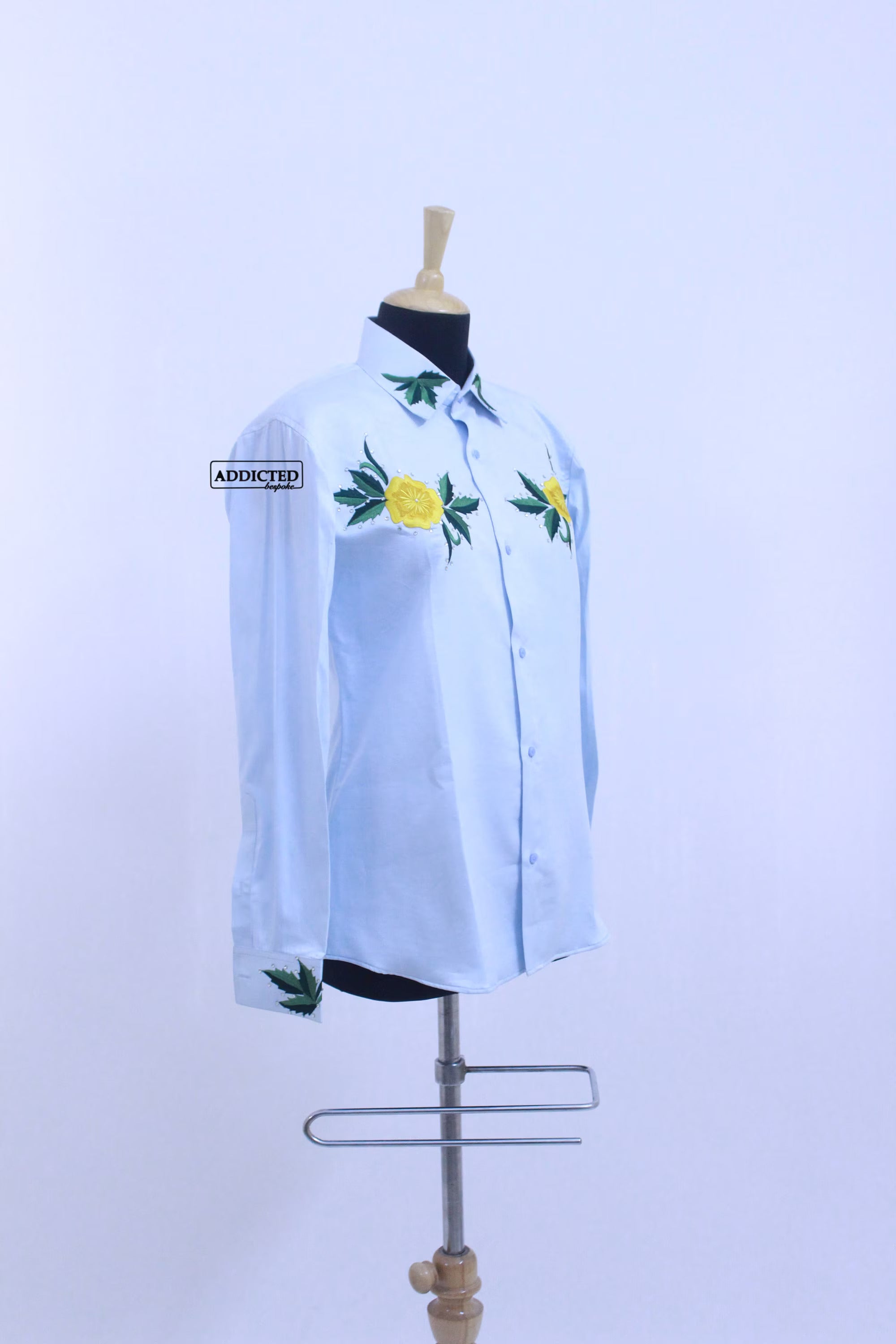 Floral Embroidered Shirt