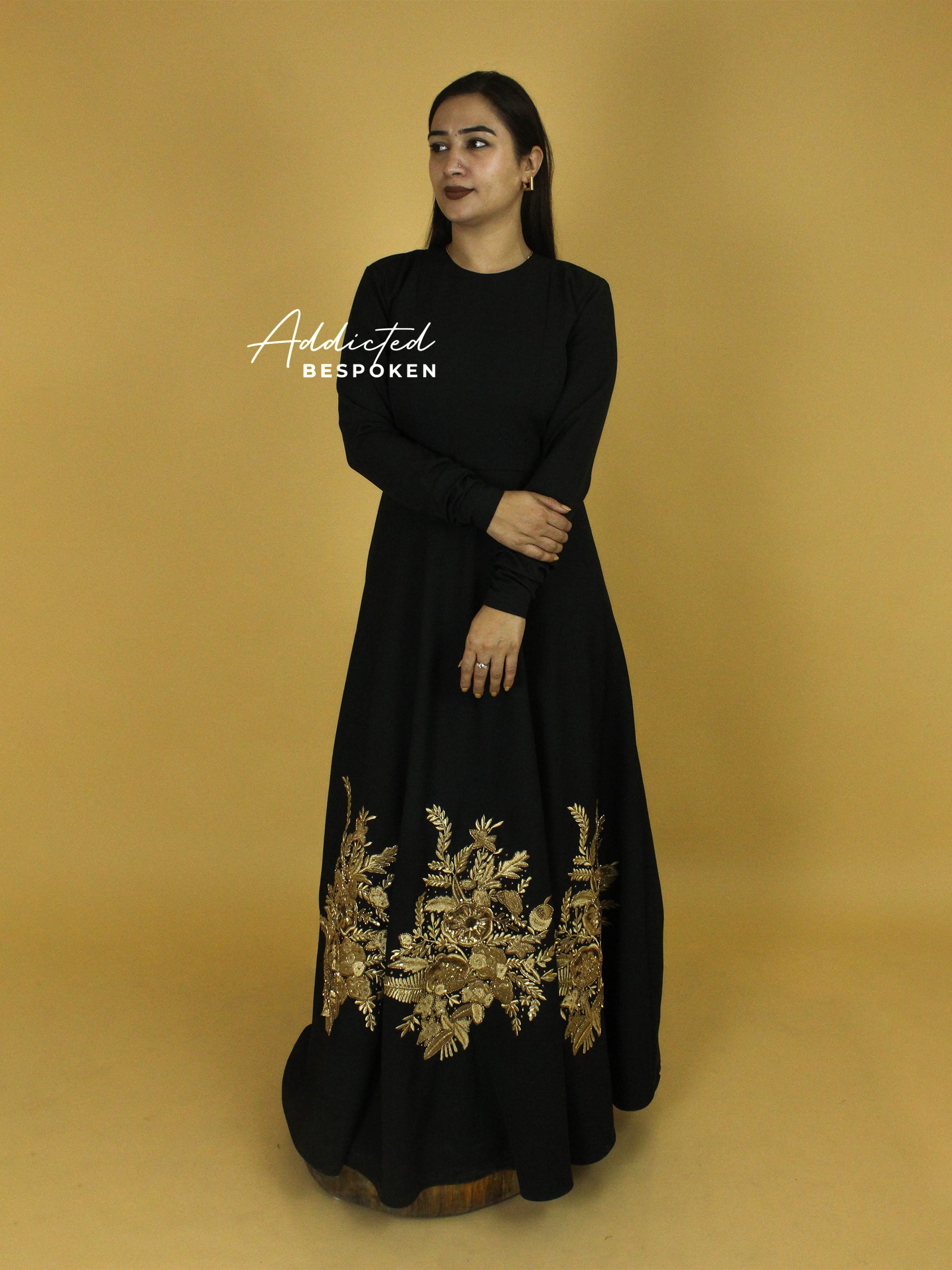 Elegant Embellished Evening Gown Addicted Bespoken